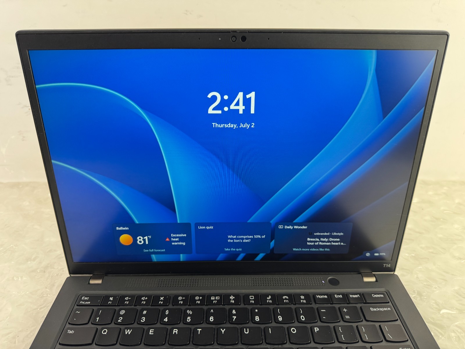 Lenovo ThinkPad T14 Gen 3 i7-1265U 16GB 512GB SSD 14″ FHD+ Win 11 Pro