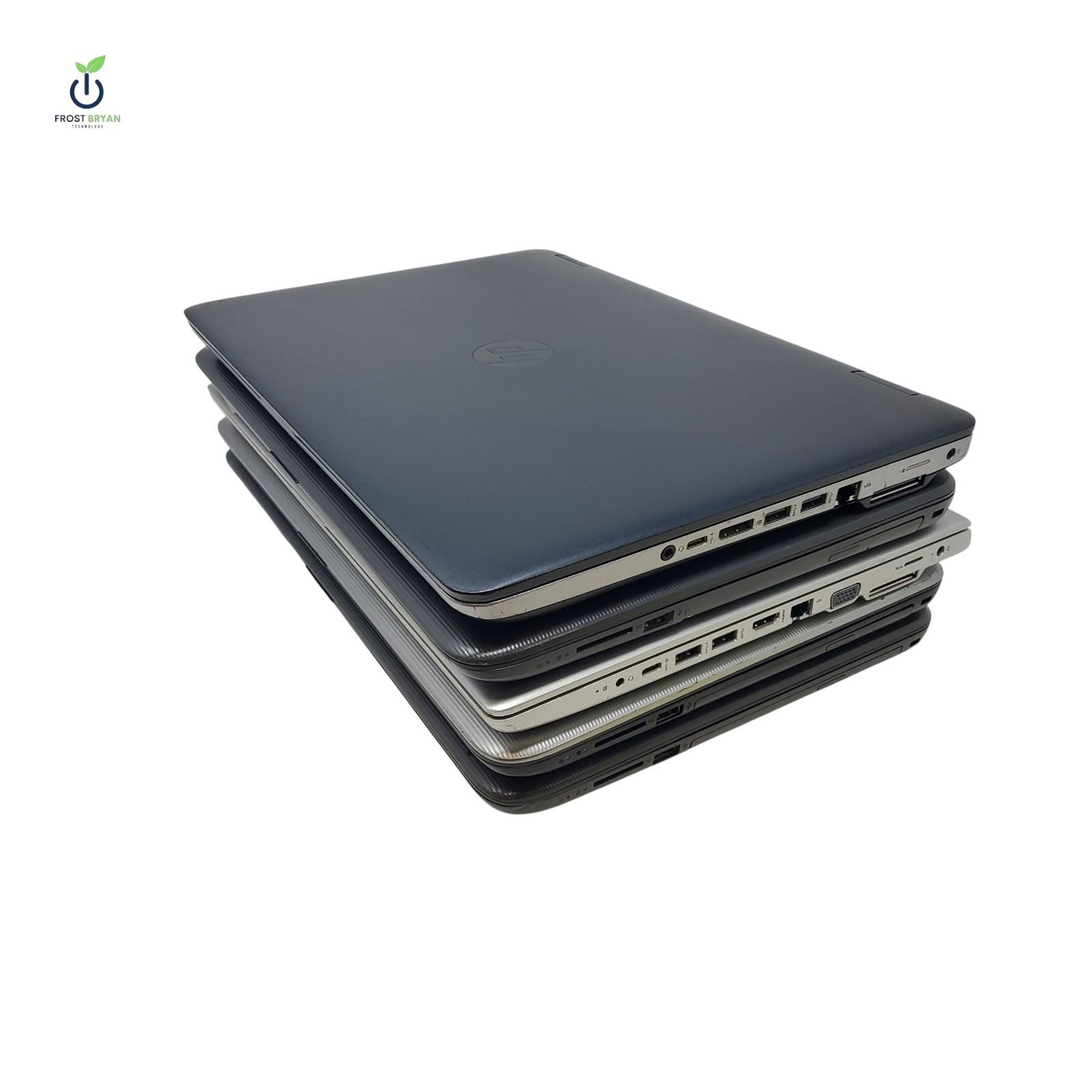 Lot of 5 HP PROBOOK 650 G3/G5, 250 G5, 15-AY068NR, 8GB 256/512GB No OS Grade C/D