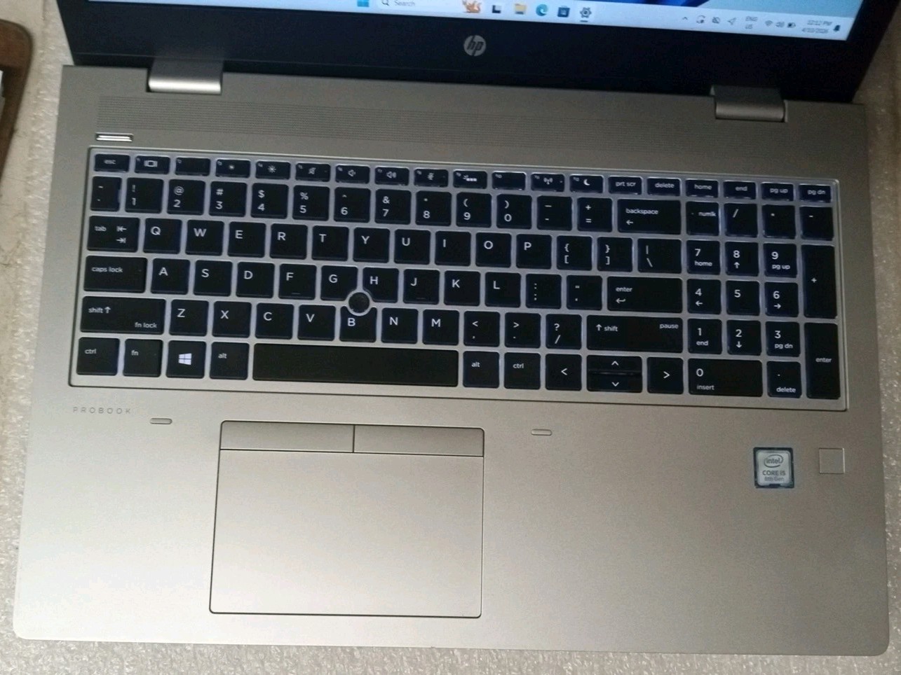 HP ProBook 650 G4 15.6” i5-8250U 1.6GHz 16GB RAM 256GB SSD Windows 11