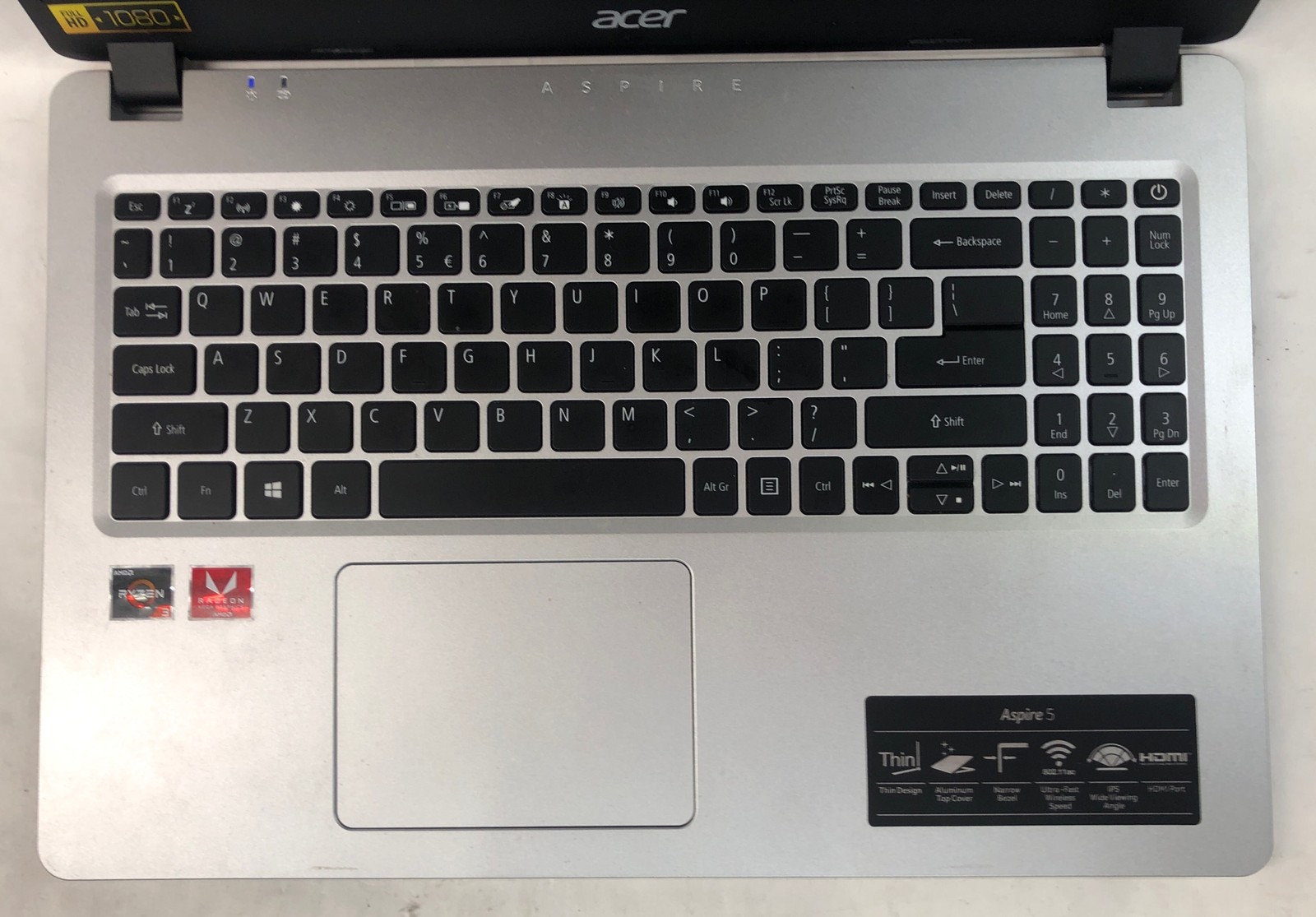 Acer Aspire 5 A515-43, AMD Ryzen 3 3200U @2.60Ghz, 500GB HDD, 20GB RAM, W11