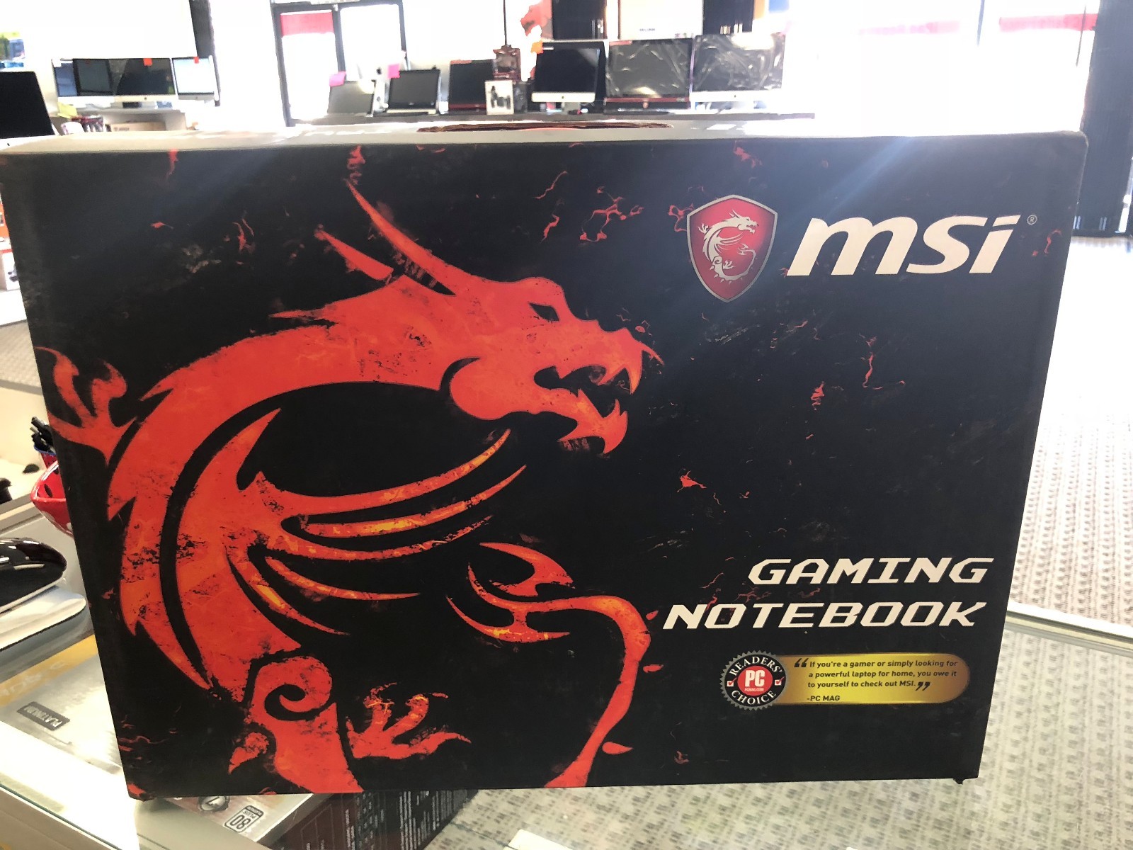 MSI 15.6″ GP62MVRX Leopard Pro Custom i7-7700HQ GTX 1070 8GB GDDR5 32GB 512 SSD