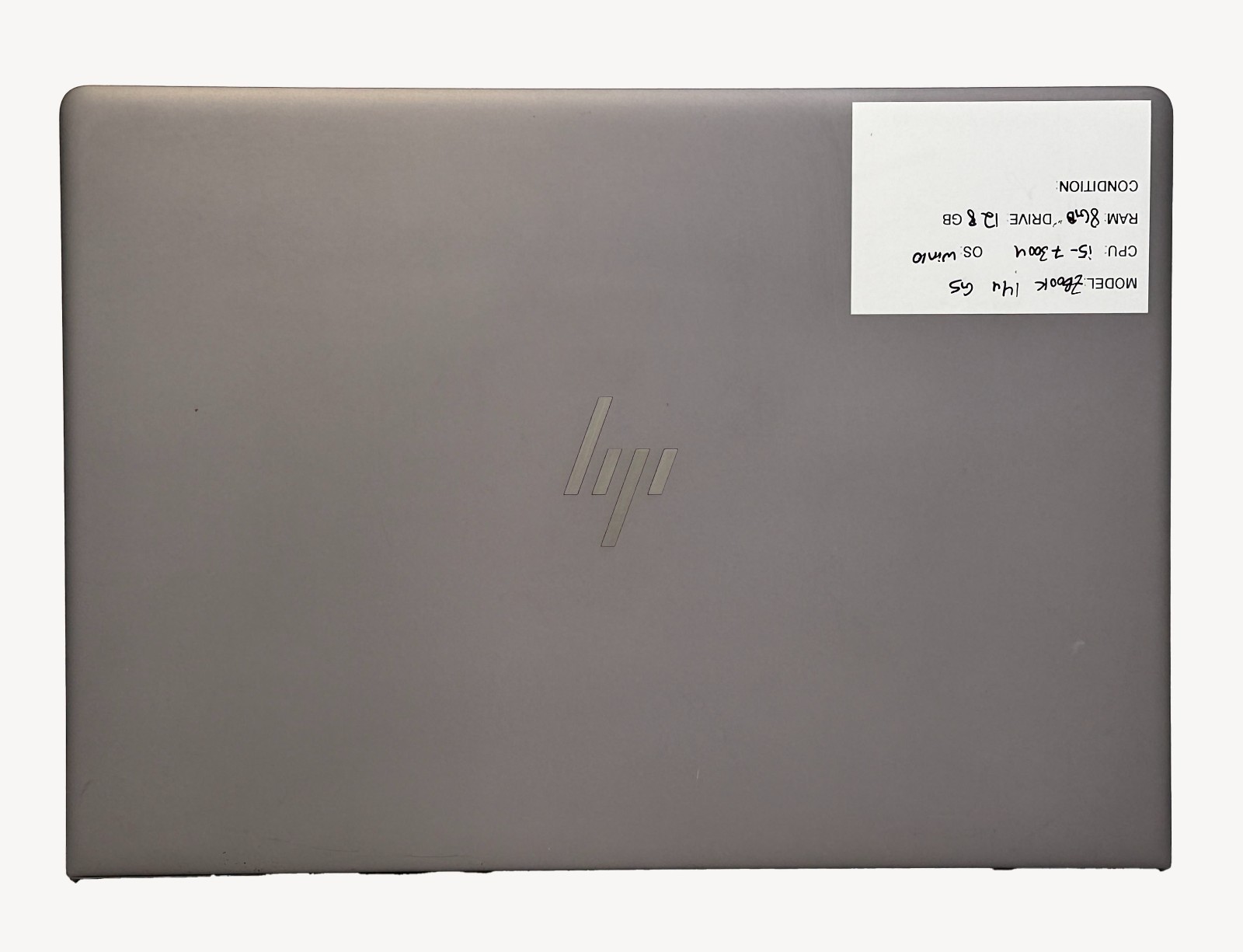 HP ZBook 14u G5 i5-7300u 2.6GHz 8GB RAM 128GB SSD – Windows 10