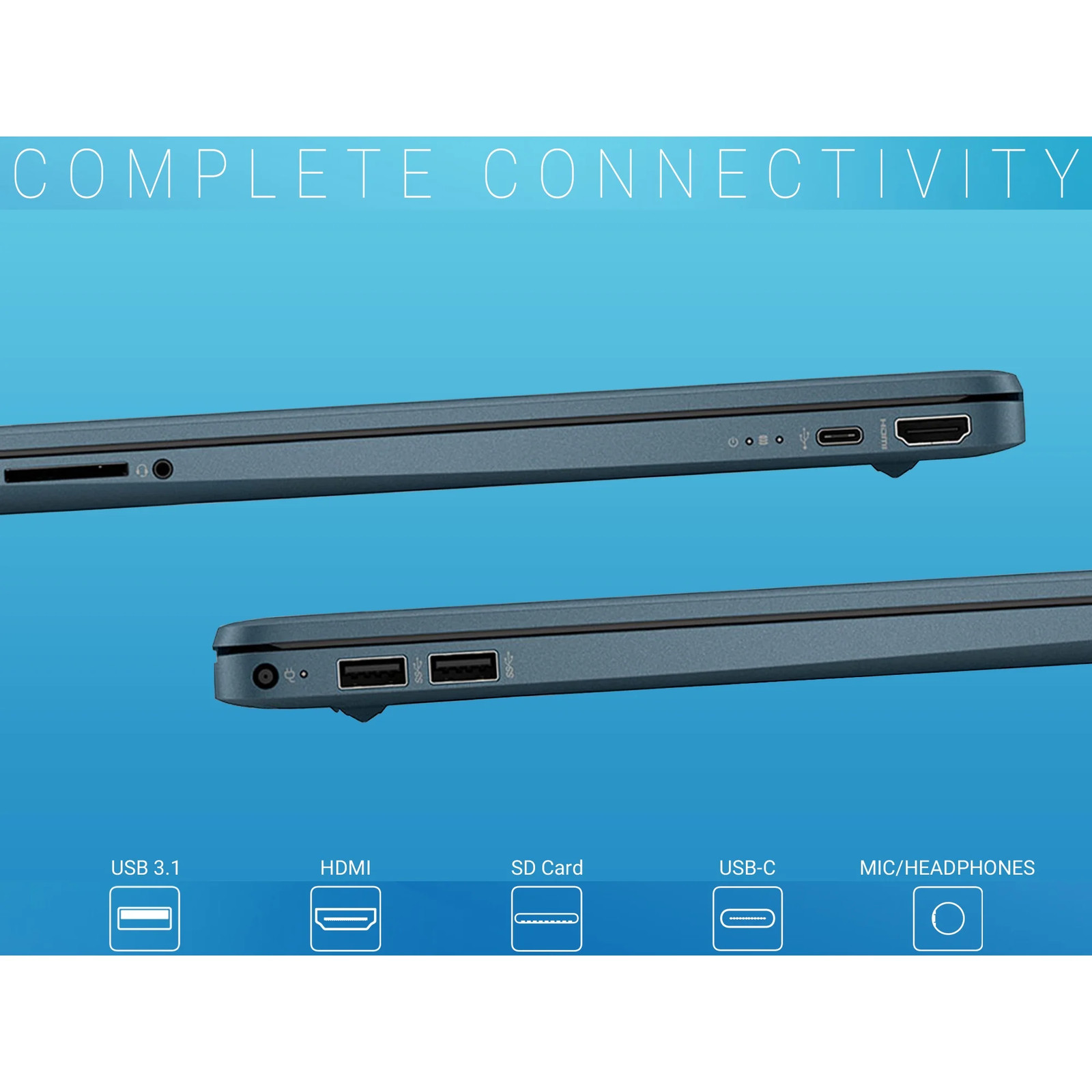 HP 15.6″ FHD Laptop: AMD Ryzen 5 5500U 8GB RAM, 256GB SSD, Windows 11 Home
