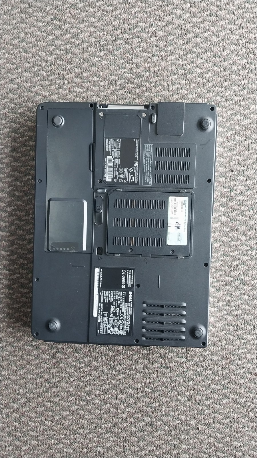 Dell Inspiron E1505, Intel 2Duo T5500, 4GB, 120GB SSD, Win 10, NO AC ADAPTER