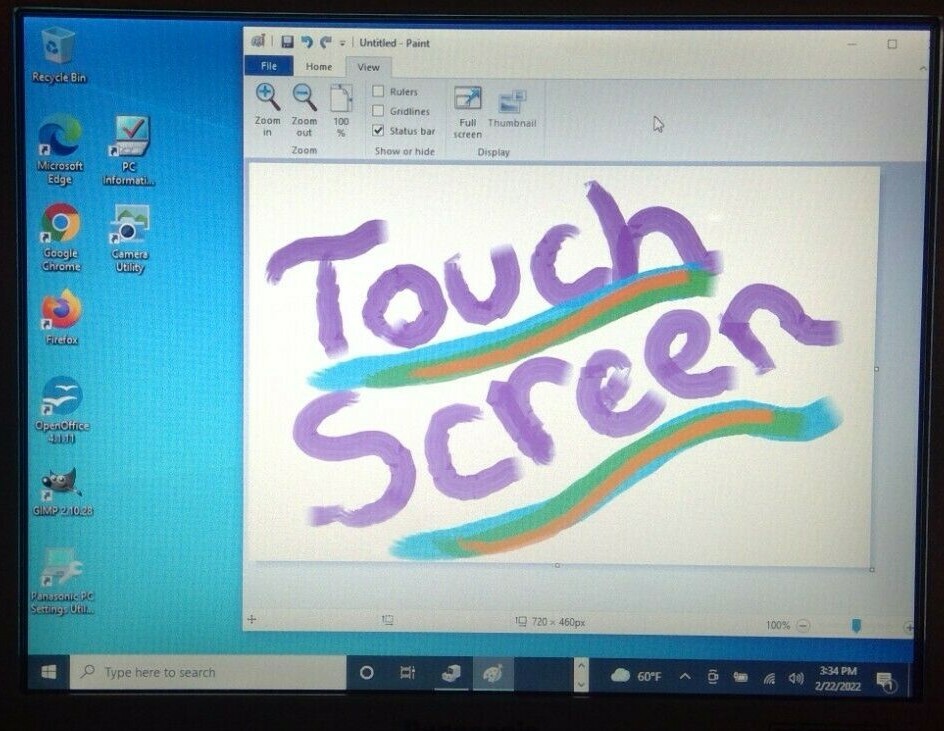 CF-31 Toughbook MK5 i5-5300U 12GB RAM 800GB Intel SSD Win 10 Pro Touch LTE Gr A+