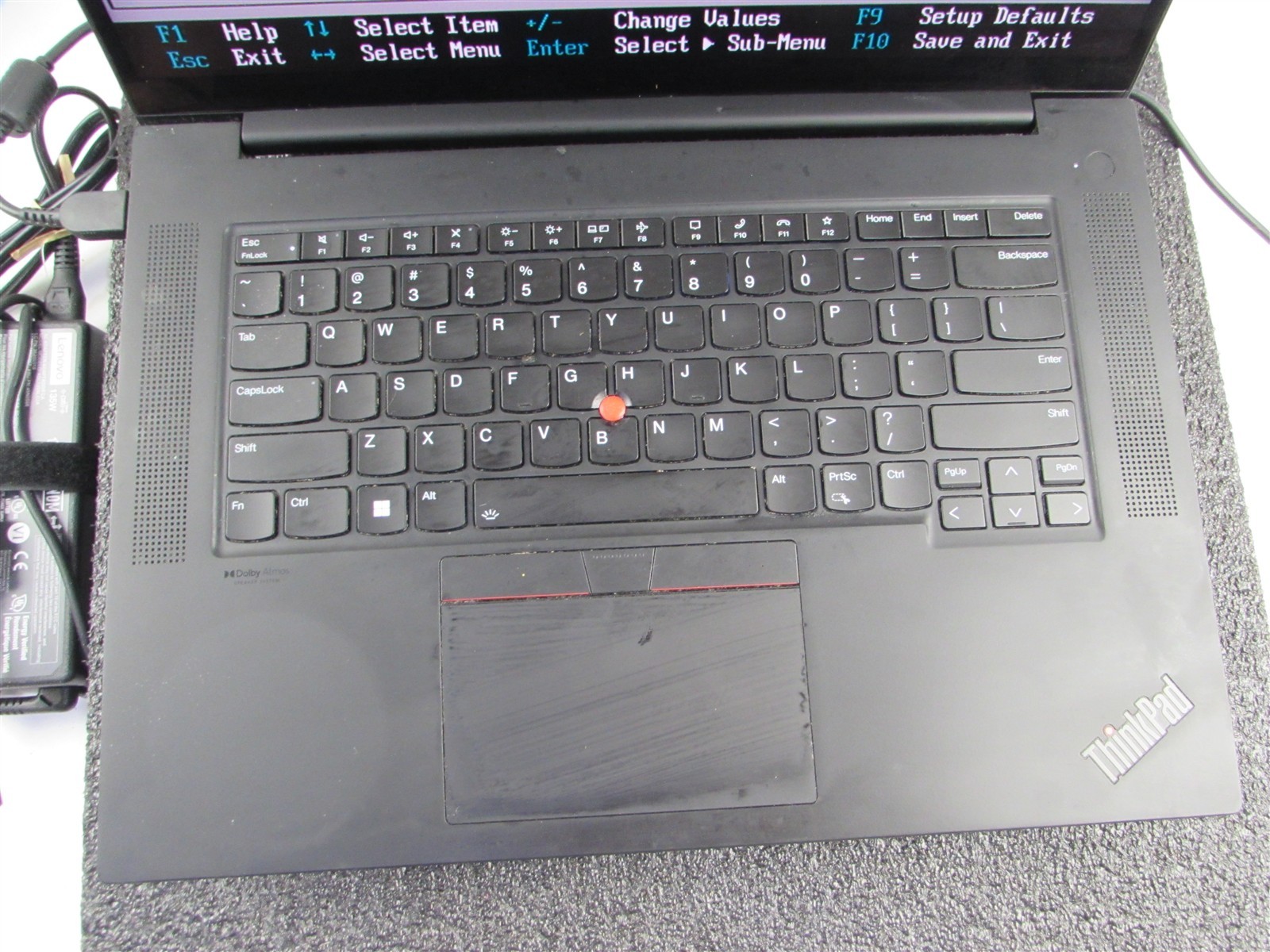 LENOVO THINKPAD P1 (GEN 4) 4K TOUCH I7-11850H 512GB 16GB RAM NVIDIA T1200 WIN11