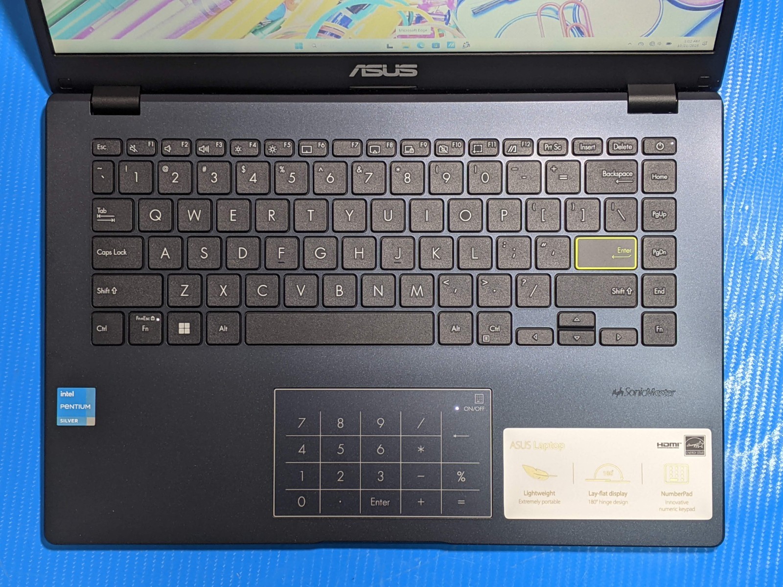 ASUS VivoBook E410KA 14″FHD Pentium Silver N6000 1.1GHz 4GB 64GB eMMC 98t +PA