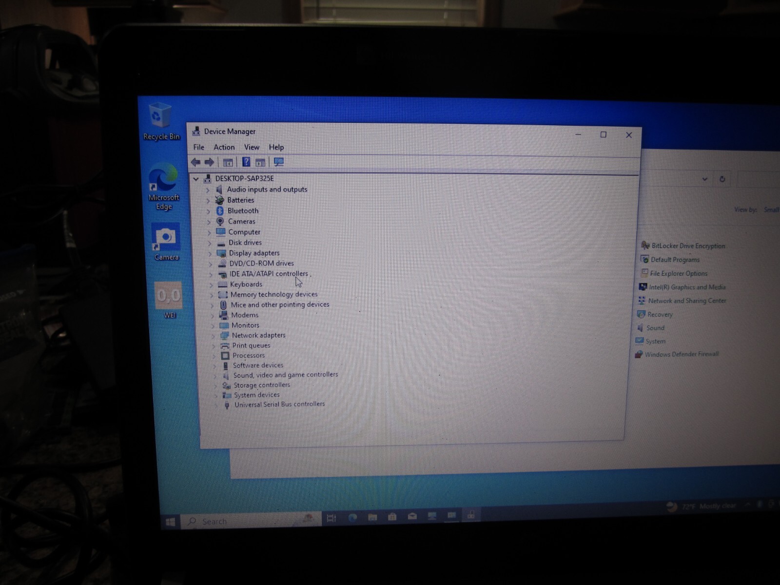 HP ProBook 4430S Laptop Core i5 2.6 GHz 8GB RAM 256GB SSD Win 10 Pro
