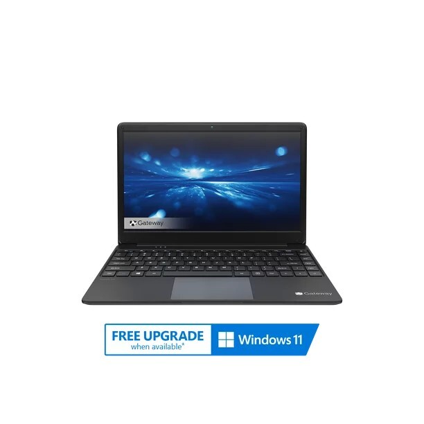 NEW Gateway 14.1″ Ultra Slim Notebook Laptop GWTN141-6BK 128GB SSD, 4GB RAM i3