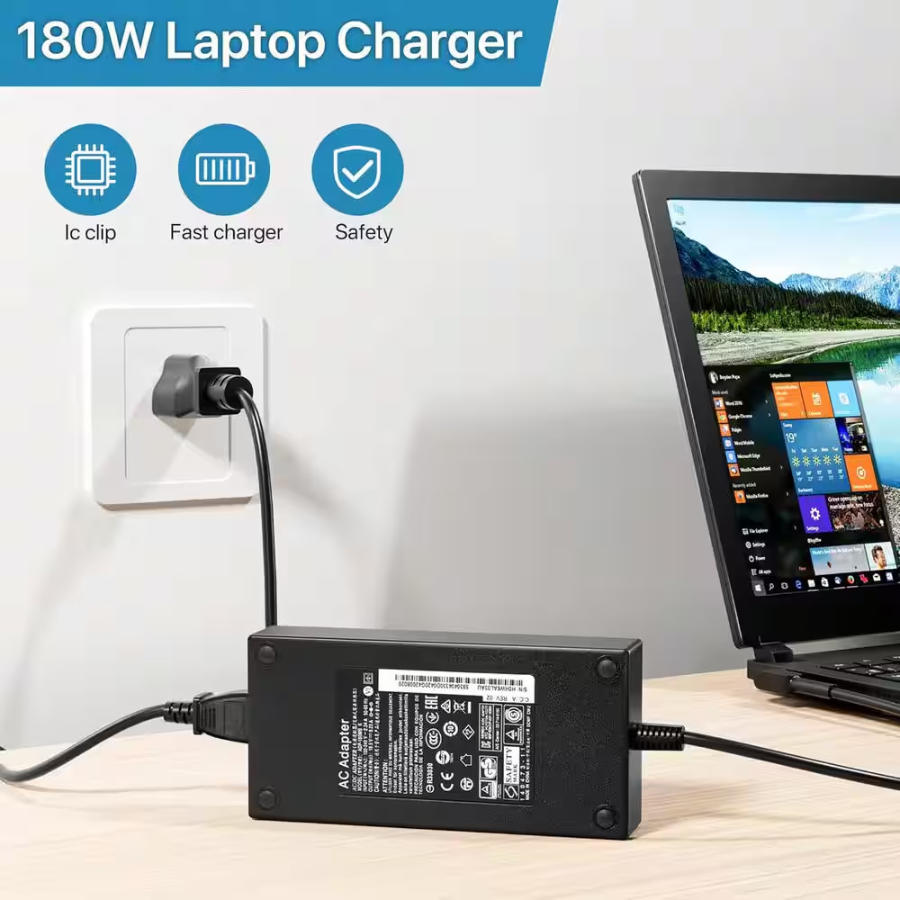 Charger for Acer Nitro 5 Acer Nitro V15 V17 Nitro V Gaming Laptop Series in Blac