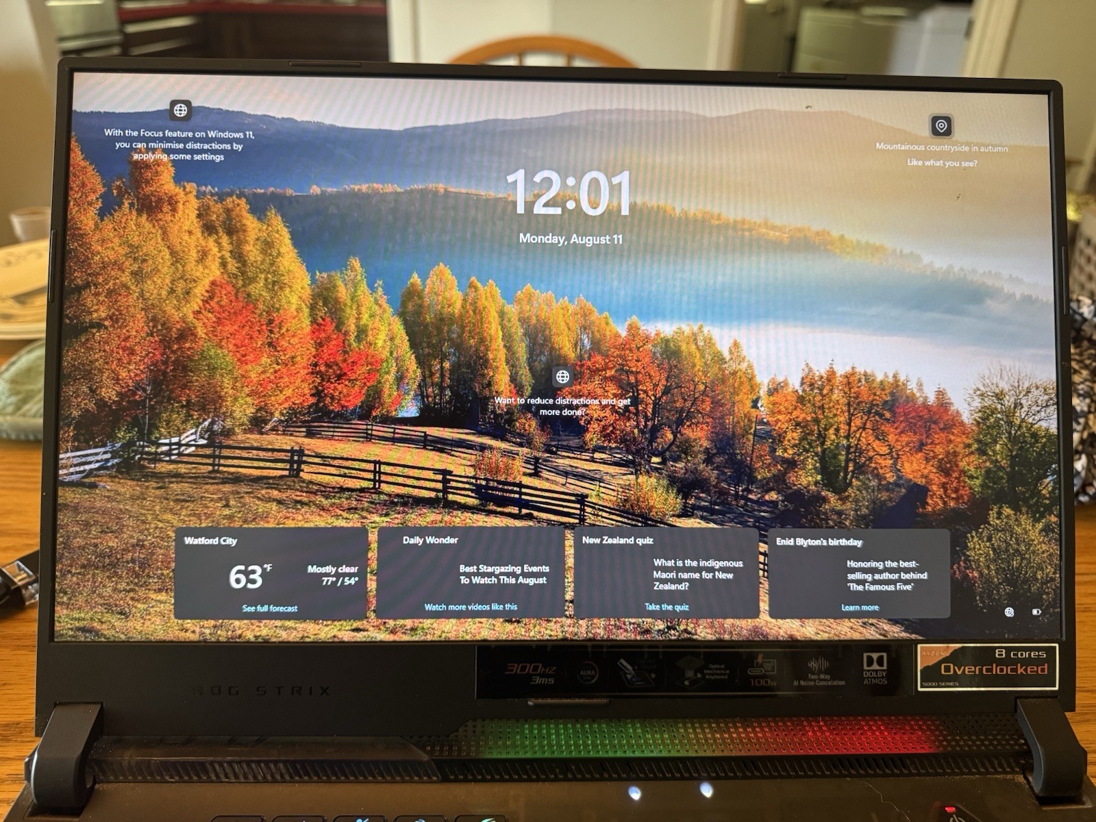 ASUS ROG Strix Scar 15 Gaming Laptop RTX 3080 5900HX 1TB 32GB RAM Win 11