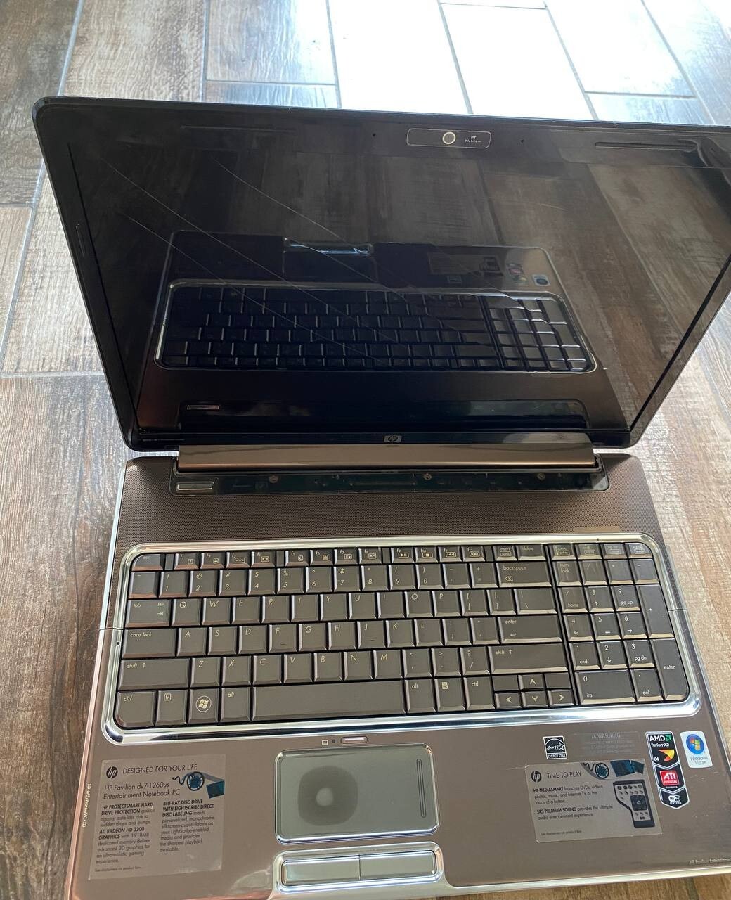 hp pavilion dm7-1260us laptop Parts and Repair