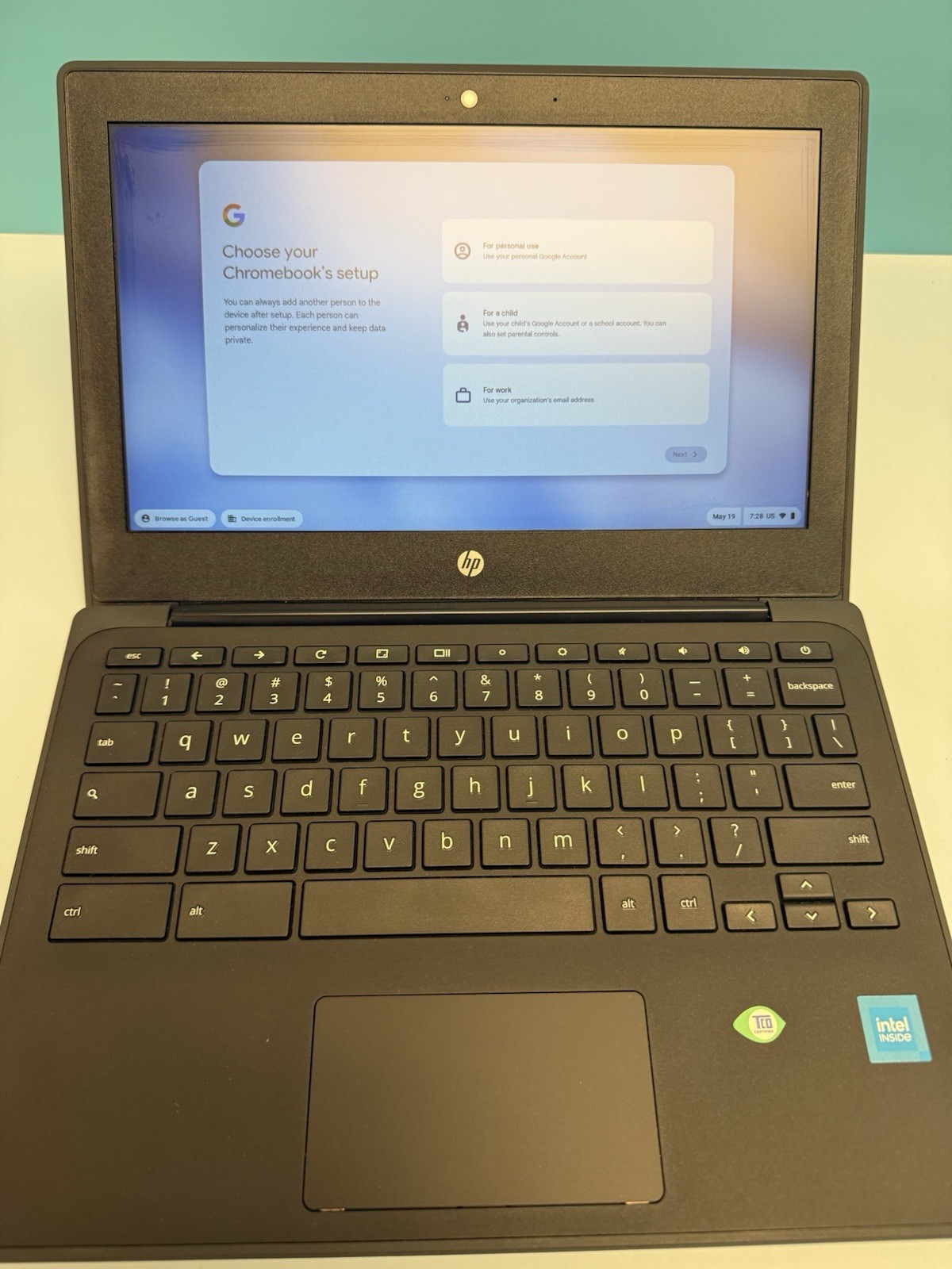 HP Chromebook 11MK G9 EE MediaTek MT8183 32GB eMMC 4GB W/65W Charger