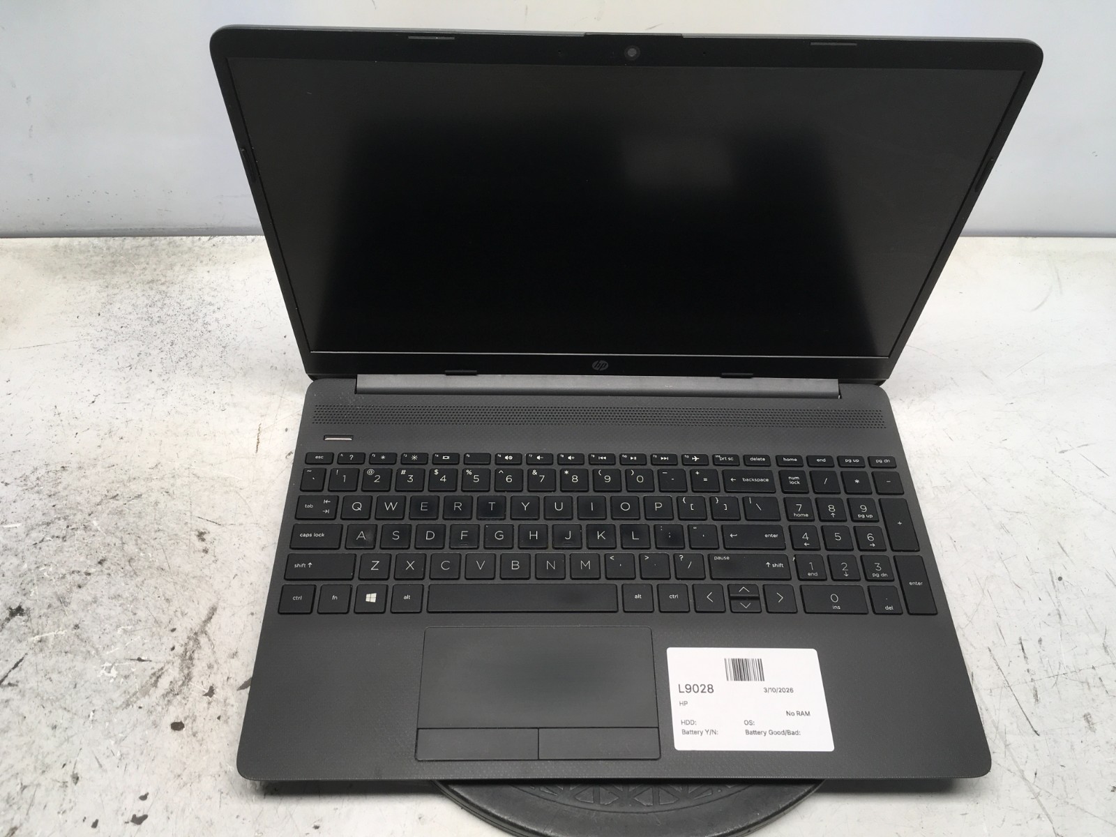 HP 255 G8 No RAM NO HDD