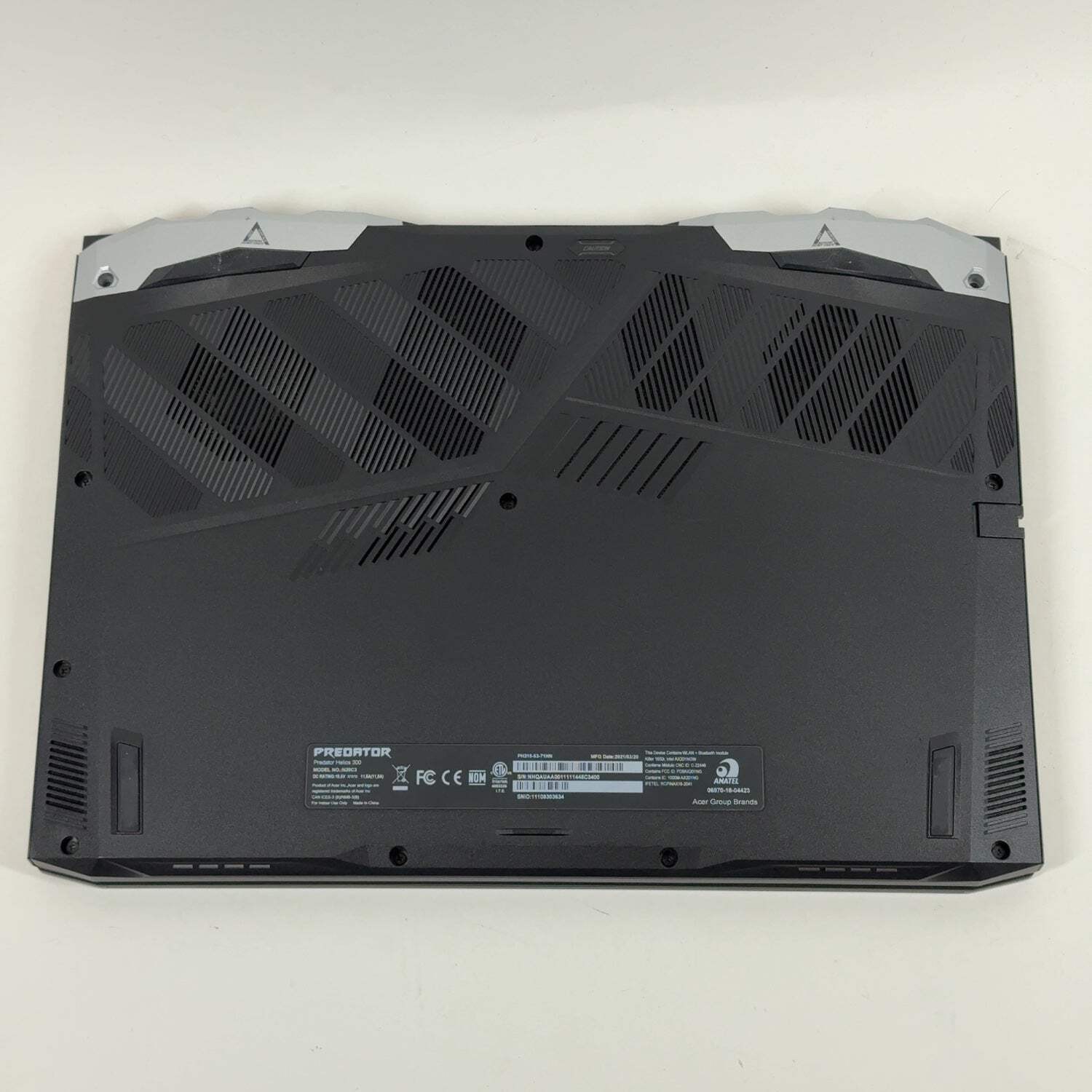 Acer Predator Helios 300 PH315-53 15.6″ i7-10750H 2.6GHz 16GB RAM 1.5TB RTX 3060
