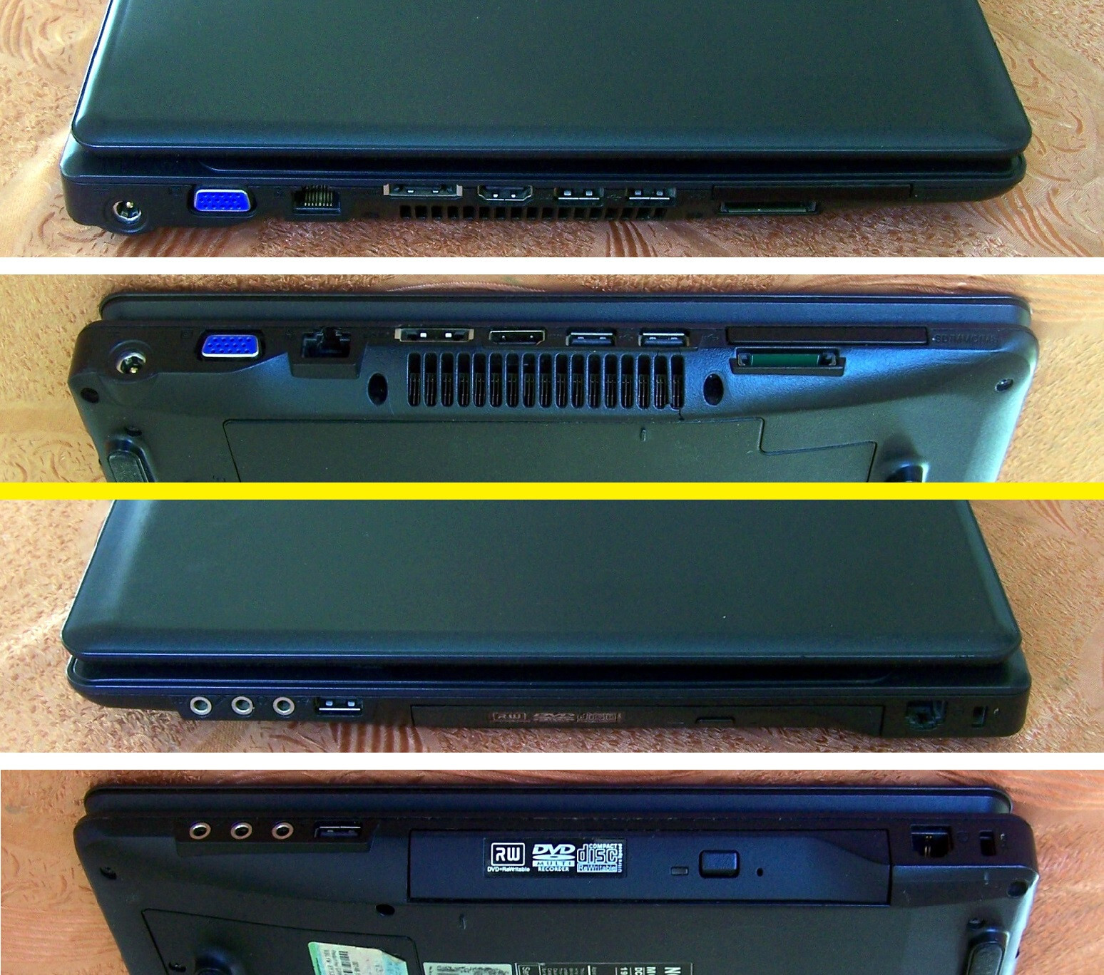 Clevo M761TU, Intel 2 Core T5800 2.00 GHz, 4GB, 250GB, HDMI, nVIDIA GeForce-ΝΟ w
