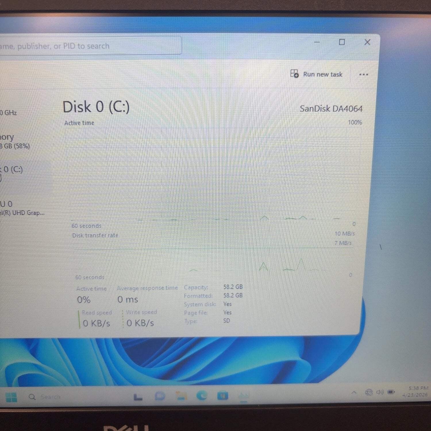 Dell Latitude 3190 12″ Celeron N4120 1.1GHz 4GB RAM 64GB SSD