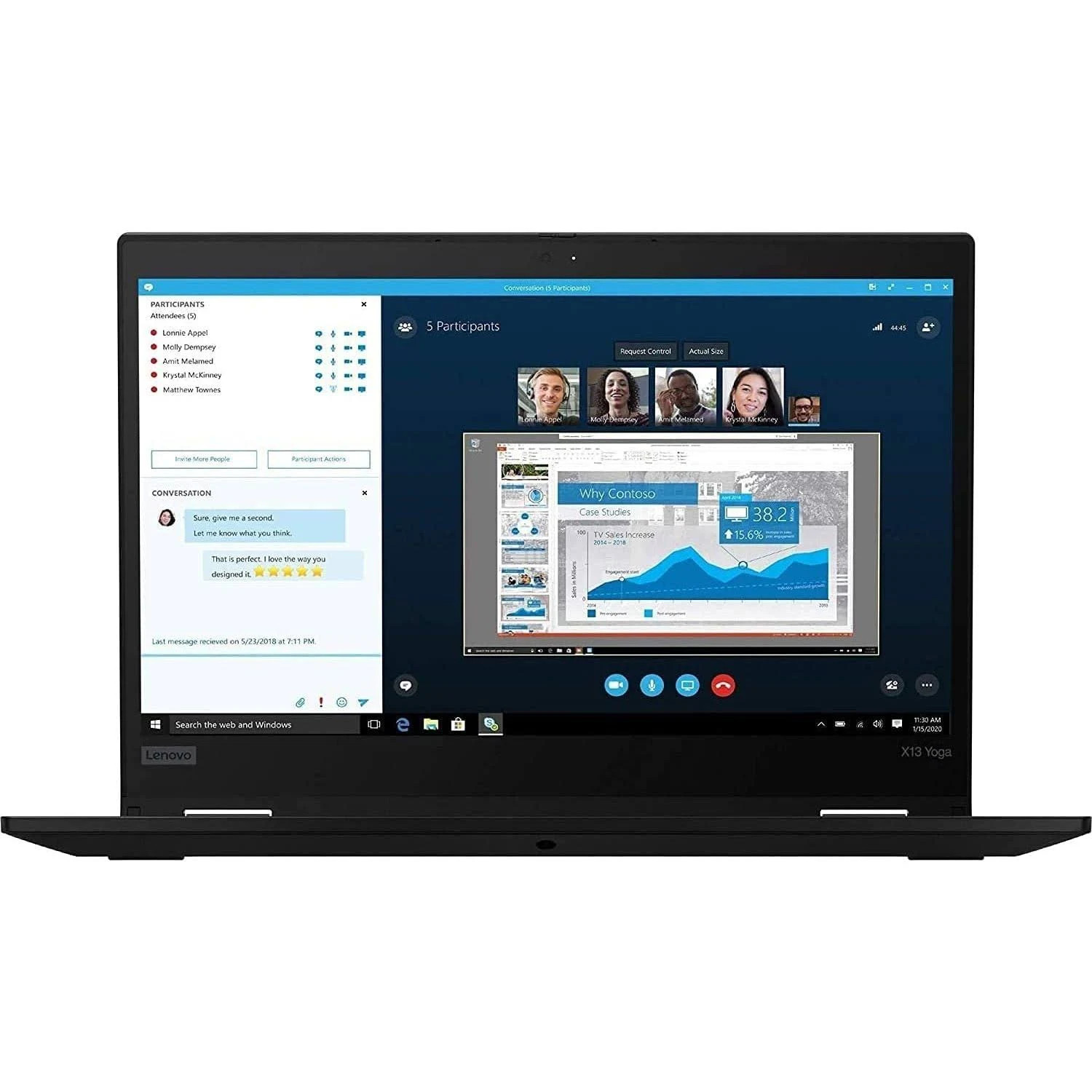 Lenovo ThinkPad X13 Gen 1 13.3″ i7-10510U 8GB RAM 256GB SSD Windows 11 Pro