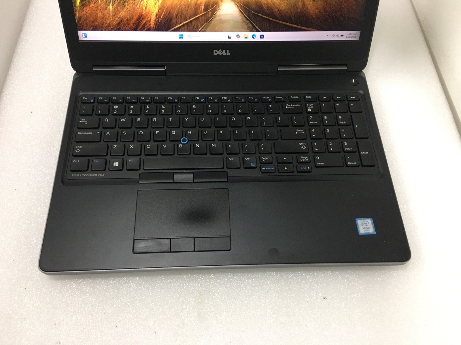 Dell Precision 7510 500gb SSD Win 11 Xeon E3-1505 4 Core 2.80ghz 8gb Ram Webcam