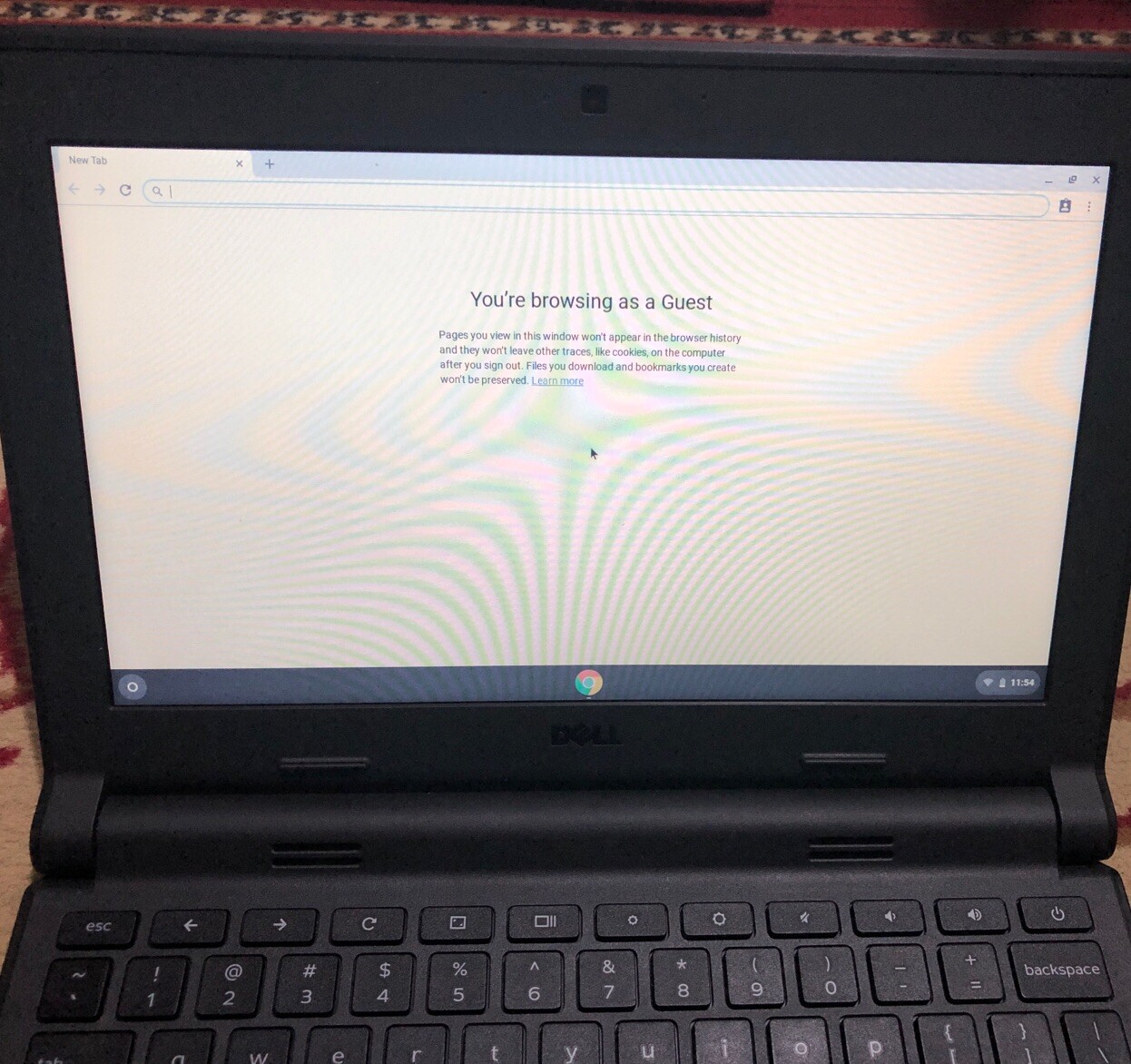 Dell Chromebook P22T Inten Core 2.1GHz-4GBRAM 16GB SSD 11.6 Inch Mint Condition