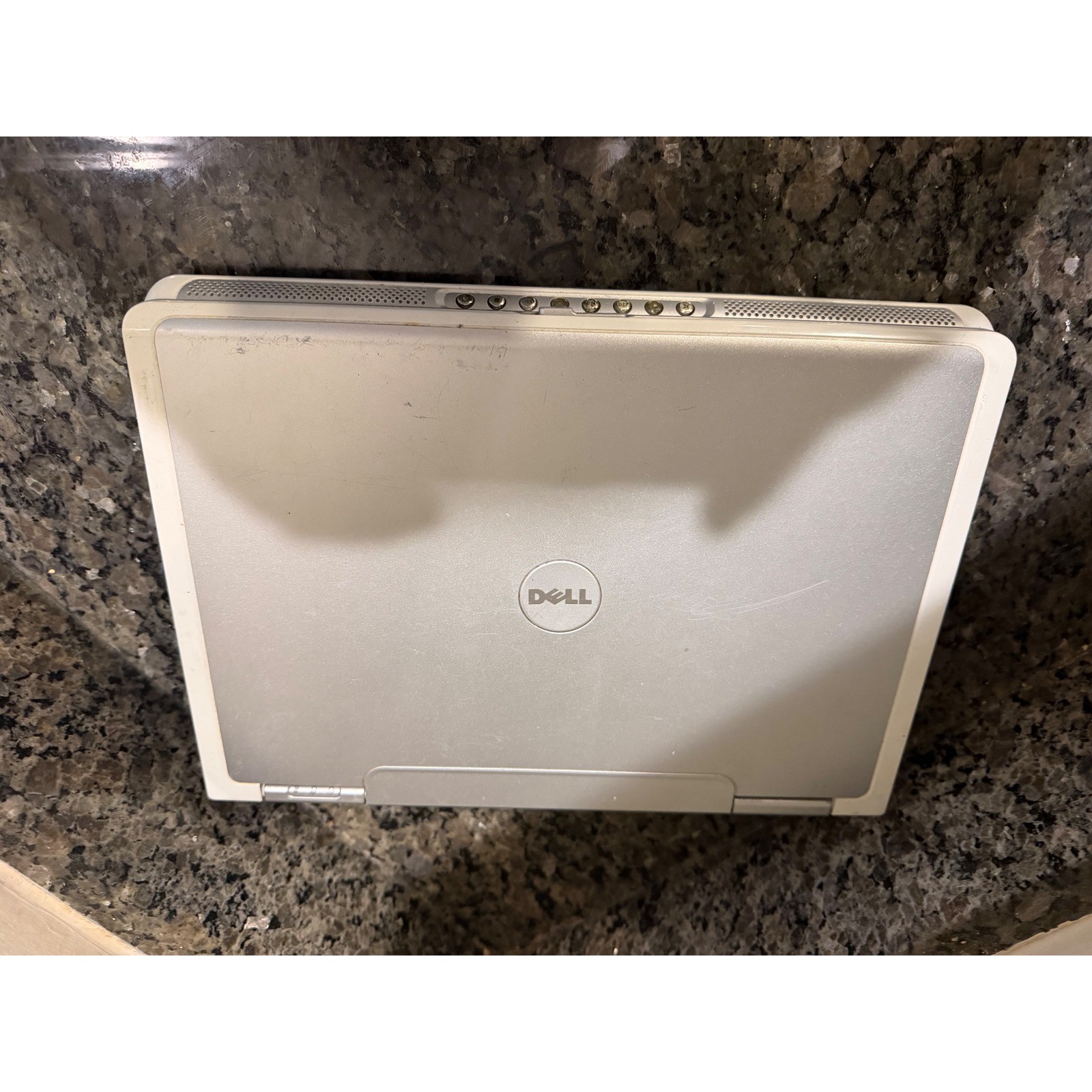 Dell XPS M140 Laptop Intel Pentium M Silver Windows XP For Parts Untested