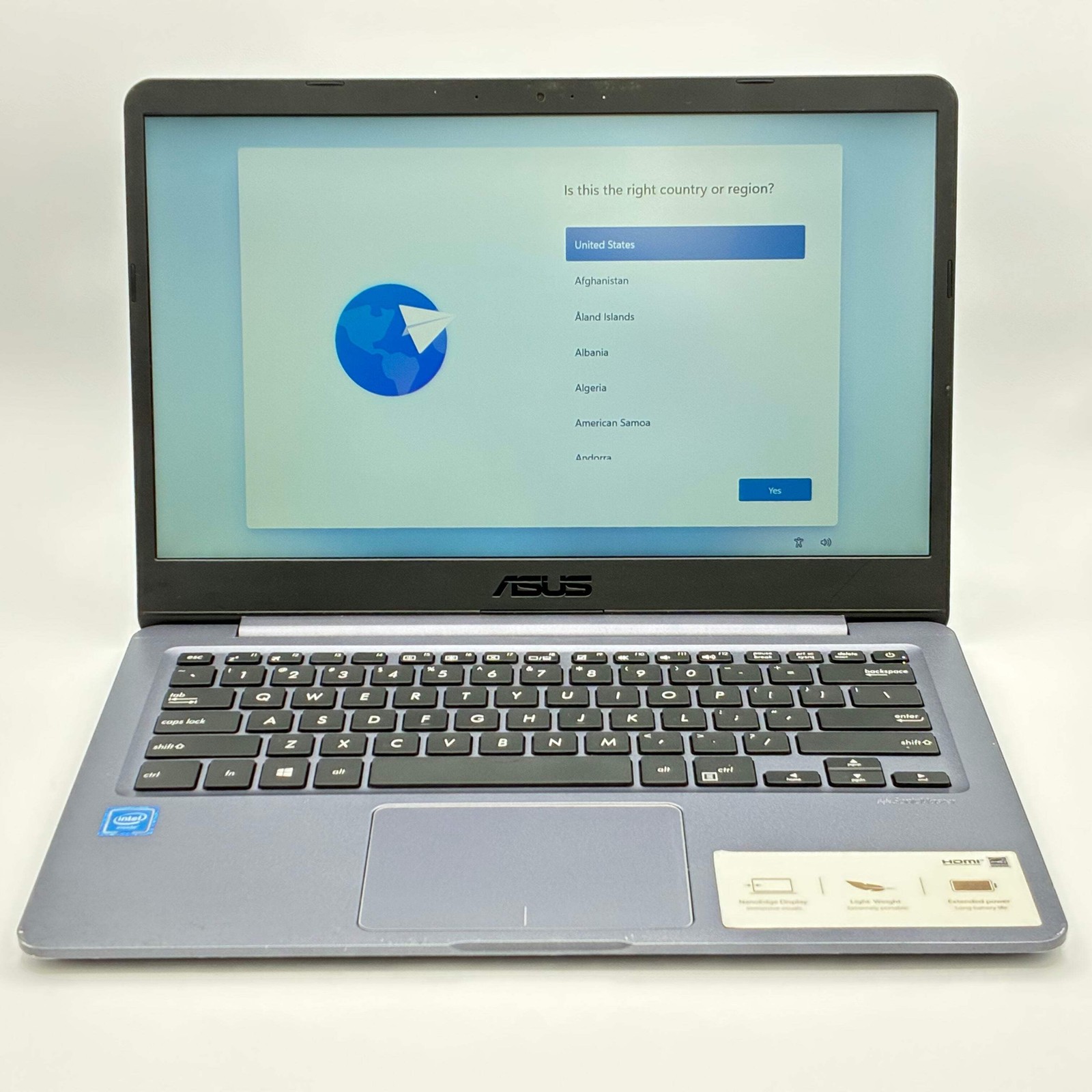 ASUS 14″ Laptop R420M Intel Celeron N4000 4GB RAM 64GB SSD