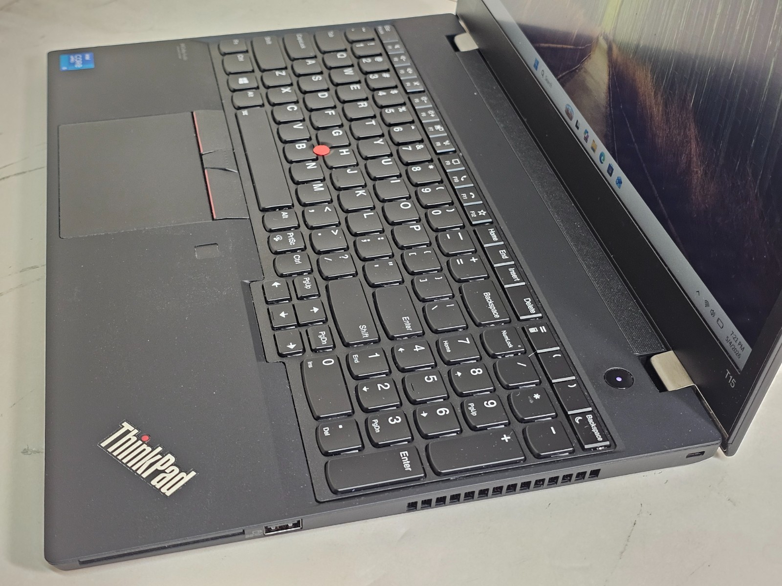 Lenovo ThinkPad T15 Laptop – 2.6 GHz i5-1145G7 16GB 512GB 15.6″ Touchscreen SP10