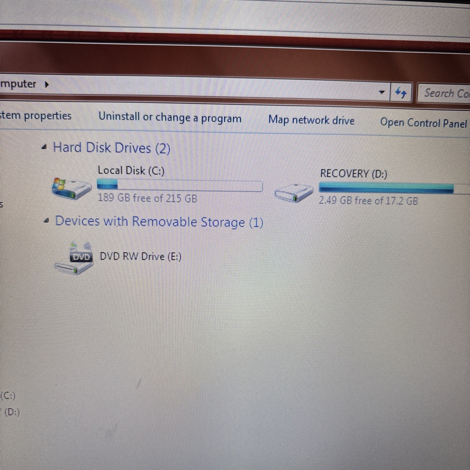 15.6″ Compaq Presario 250GB VGA LAN DVDRW CQ56 Hard Drive Included