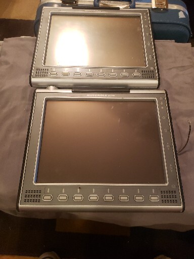 2-Motorola FLN3063B MW800 Mobile Workstation Touch Screen LED Monitor Untested