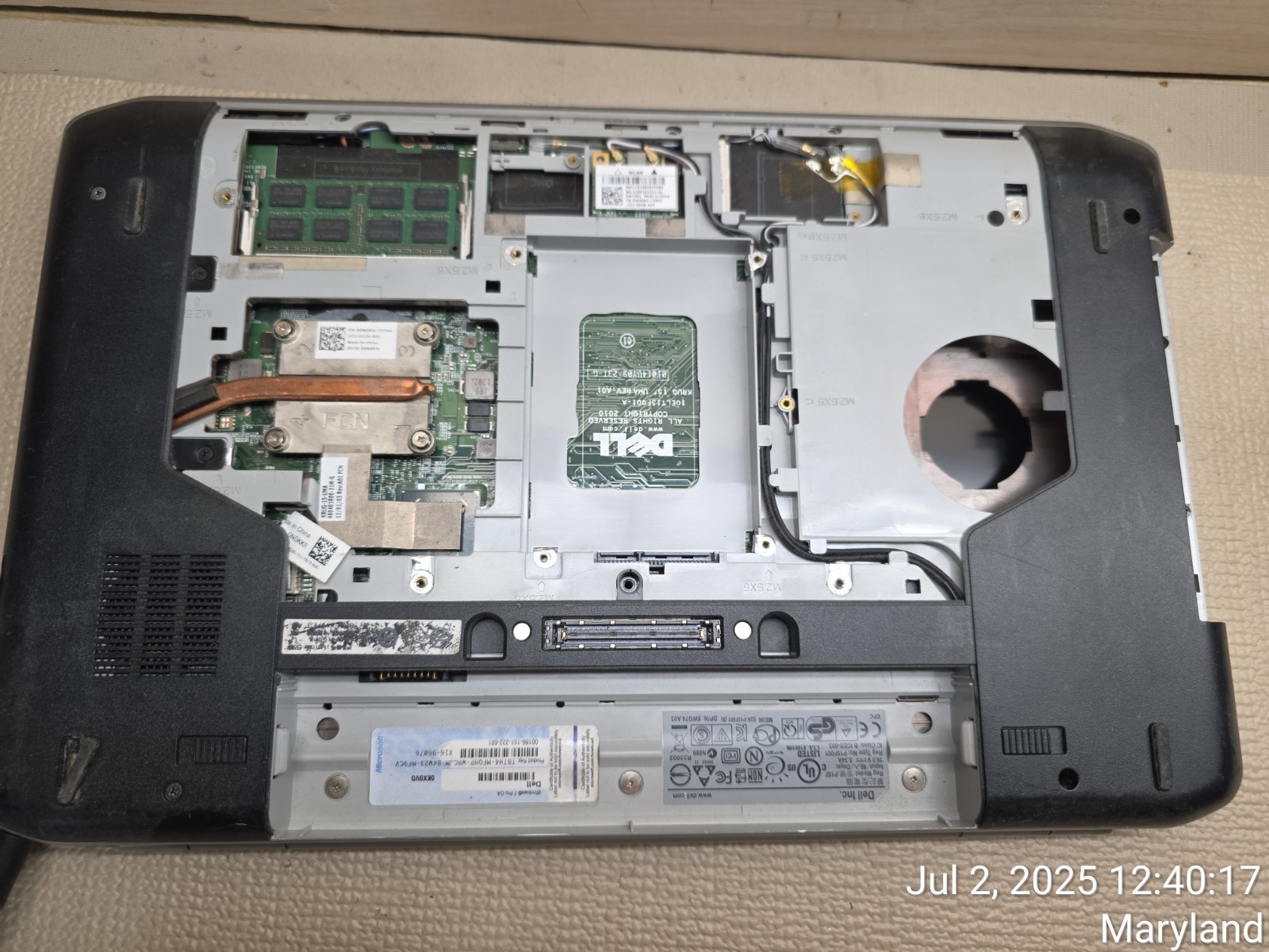 AS IS Lot of 3 Dell E5520 laptops for parts or repair