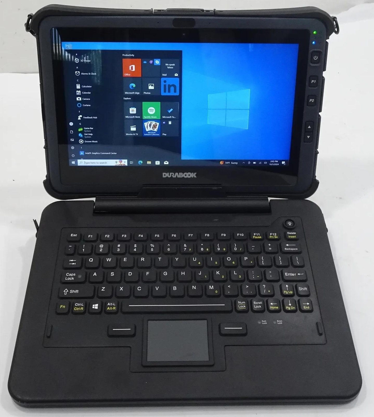 DURABOOK U11 Rugged 11.6″ Core i5-7Y54 1.20GHz 16GB 256GB Touch Win10