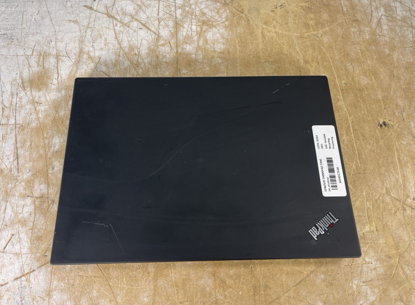 LENOVO THINKPAD T490 i7-8565U @ 1.80GHz, 24GB RAM, NO HDD/OS