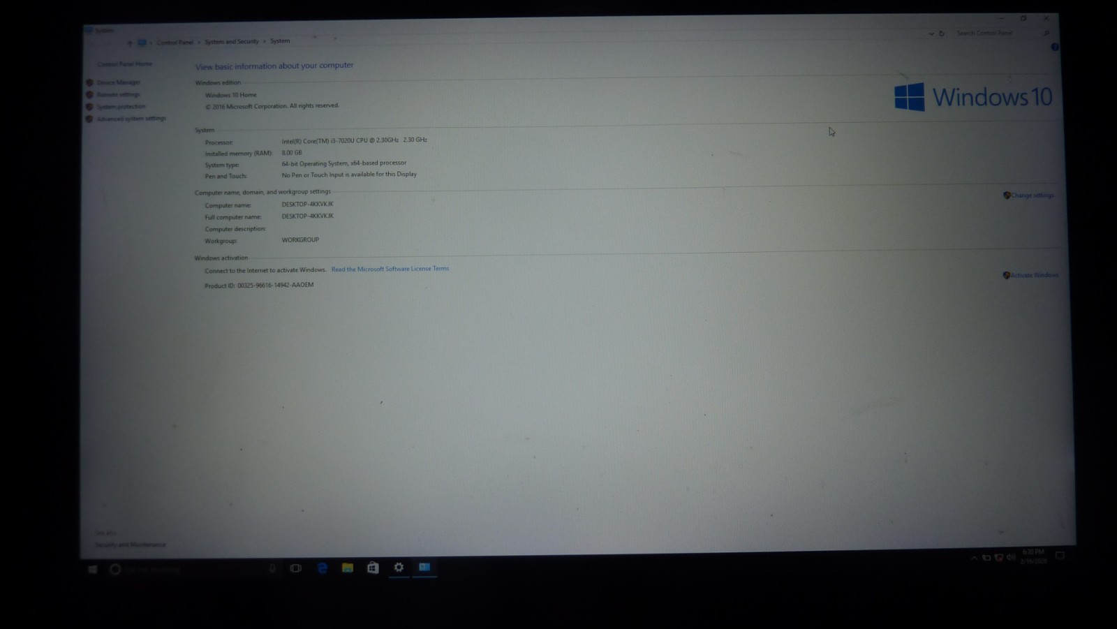 Dell Inspiron 3781 17″ Intel i3-7020U 8GB RAM, 1TB HDD, WIN10 HOME, OEM CHARGER