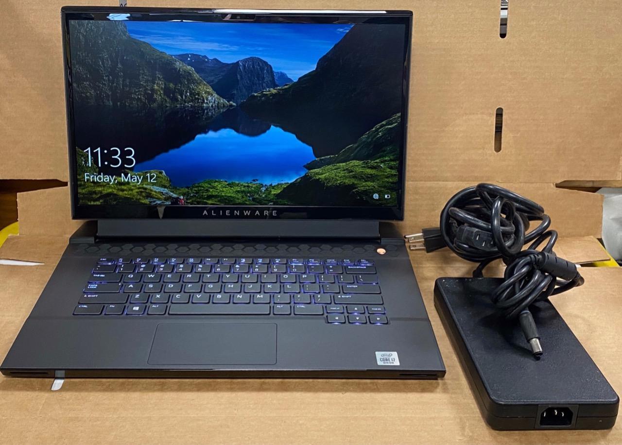 ALIENWARE M15 R3 INTEL i7 10TH GEN 2.60GHz 16GB RAM 460GB SSD GAMING LAPTOP-USED