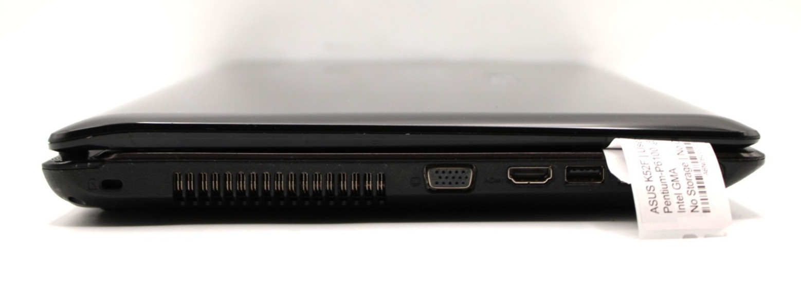 ASUS K52F Pentium-P6100@2.0GHz 2GB DDR3 NO STORAGE OR OS *USED/TESTED*