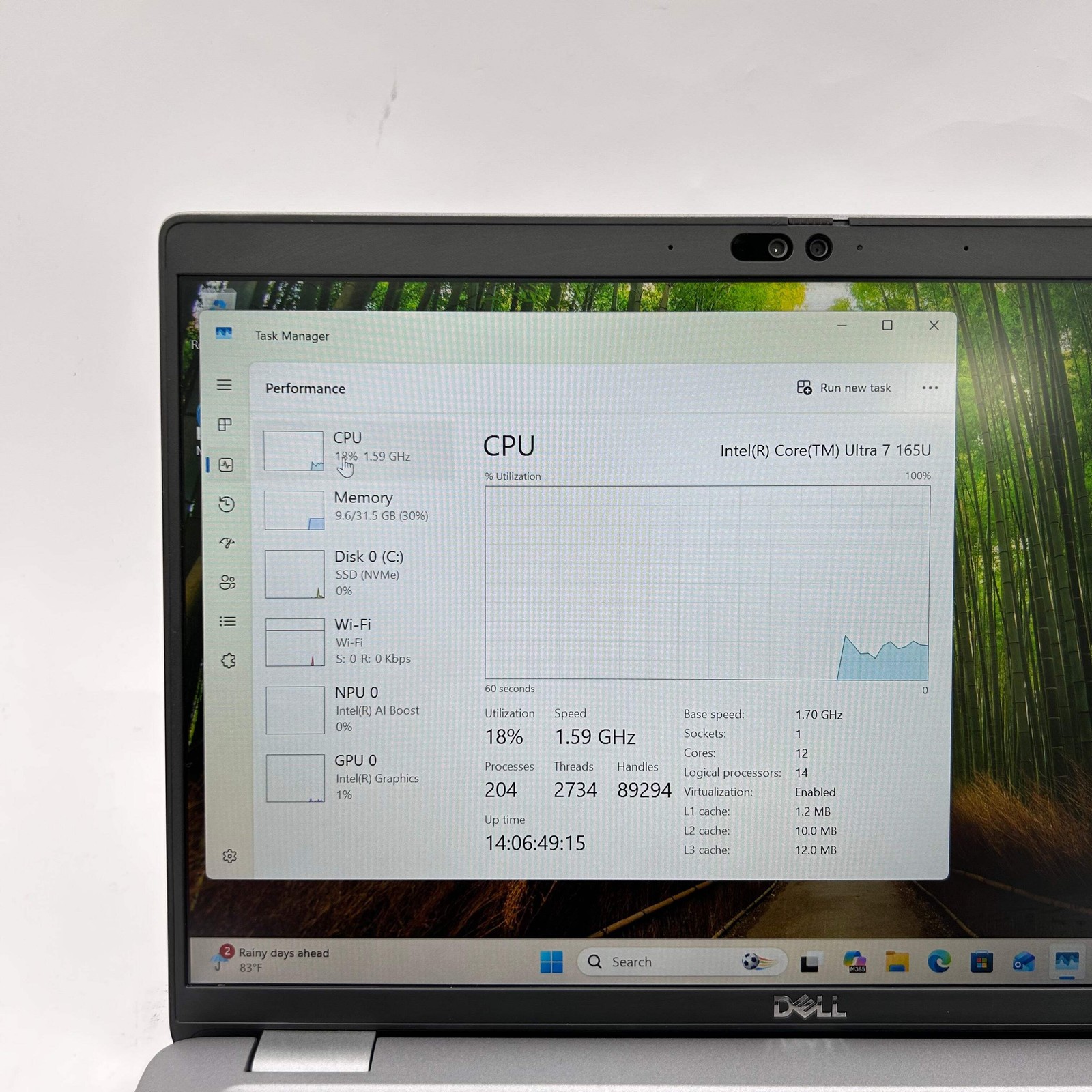 Dell Latitude 5450 14″ Core Ultra 7 165U 1.7GHz 32GB RAM 512GB SSD