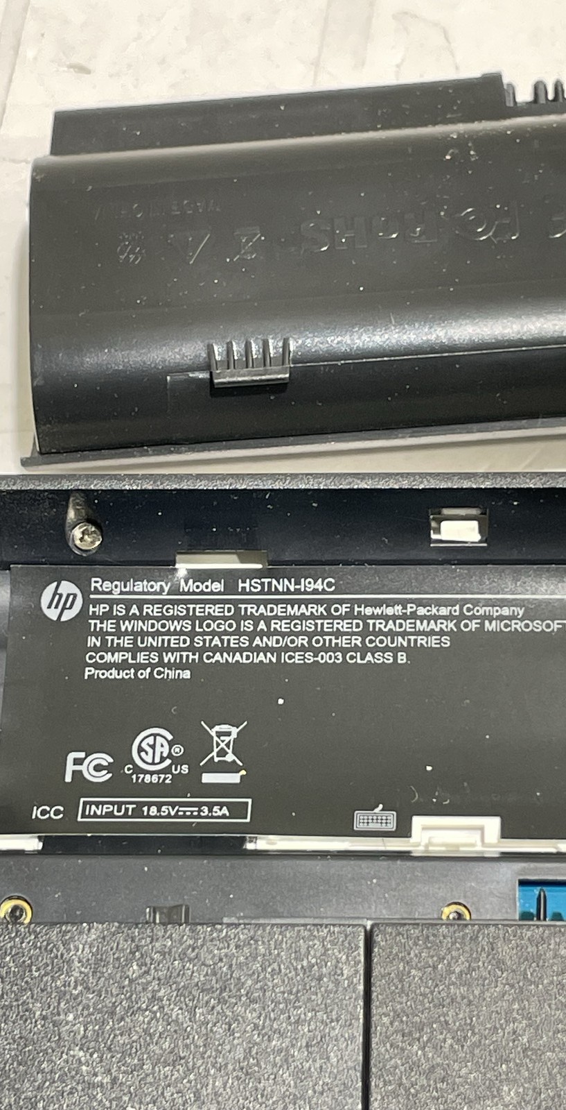 HP Pavilion g6-1b59wm 15.6″ Laptop AMD As Is No HDD Unit