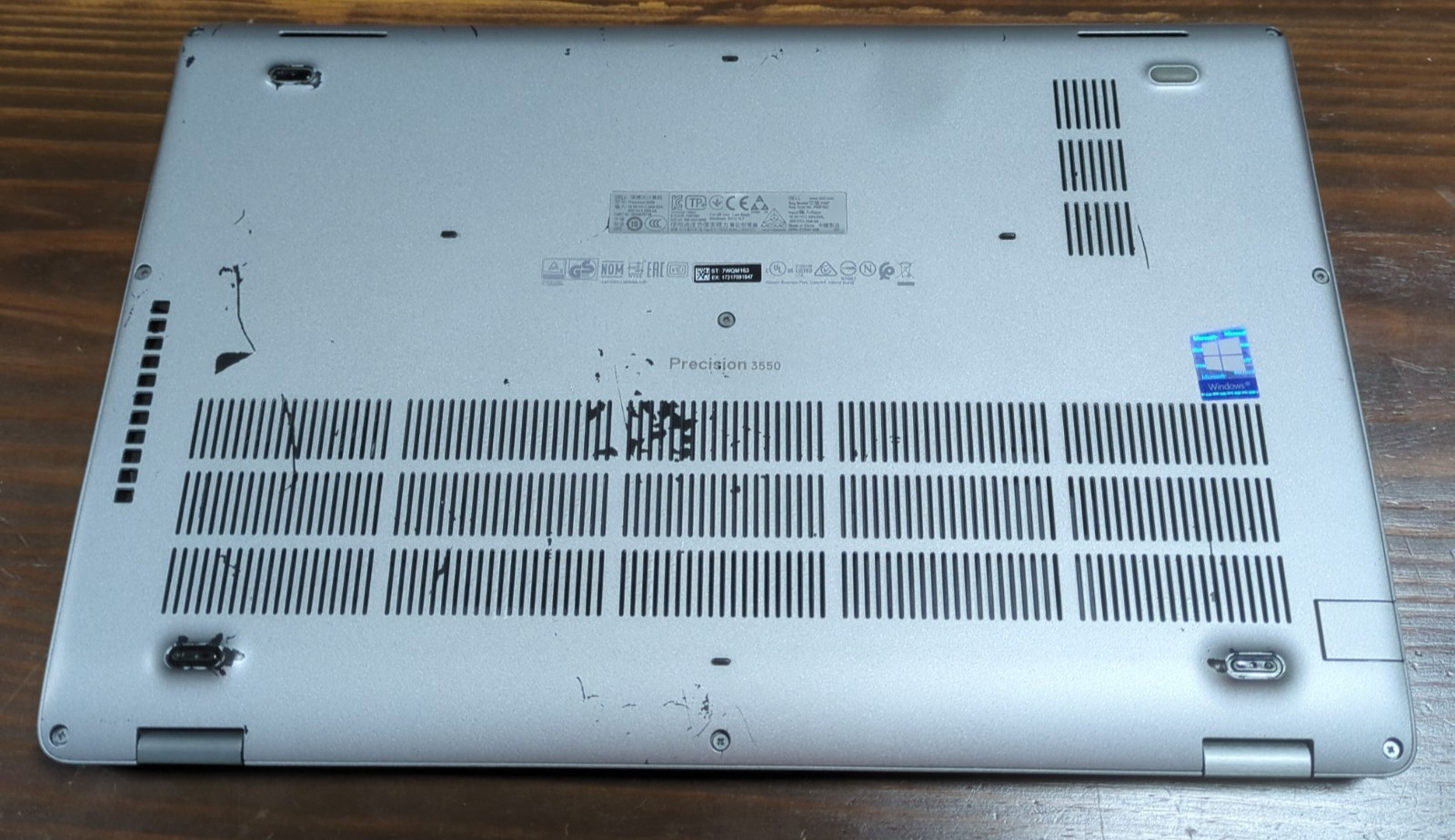 2021 Dell Precision 3550 intel i5 10th gen 8GB RAM No SSD, clean condition!