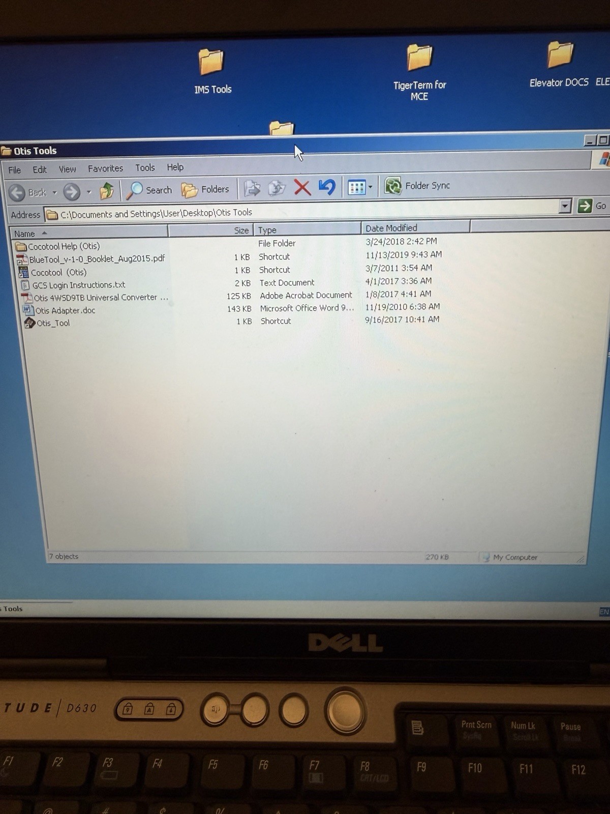 Dell Latitude D630 Elevator Diagnostic Laptop Multi-OEM Legacy Service System