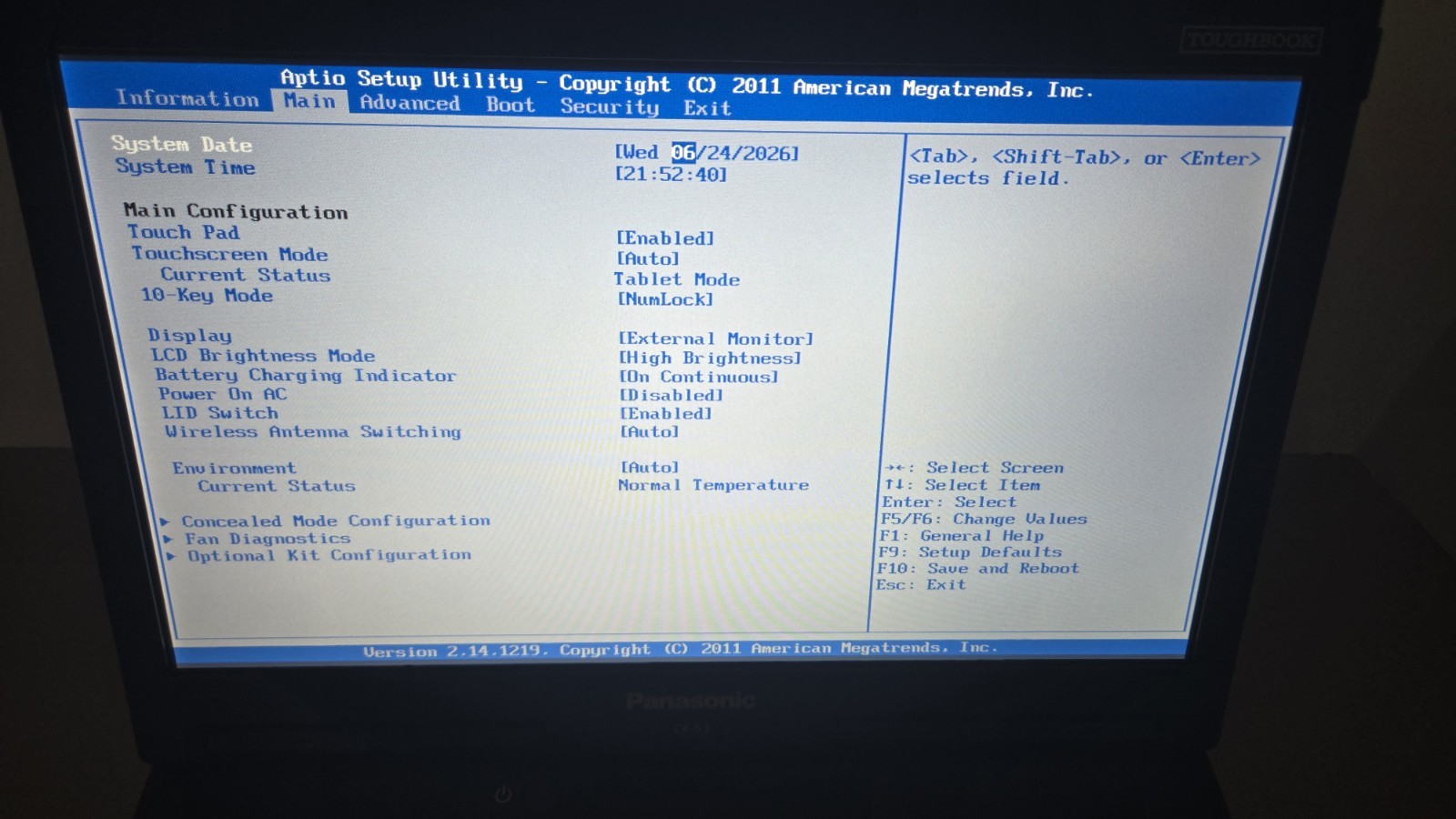 Panasonic CF-53 Toughbook i5-3340M 8GB RAM 256GB SSD Touchscreen Windows 11 Pro