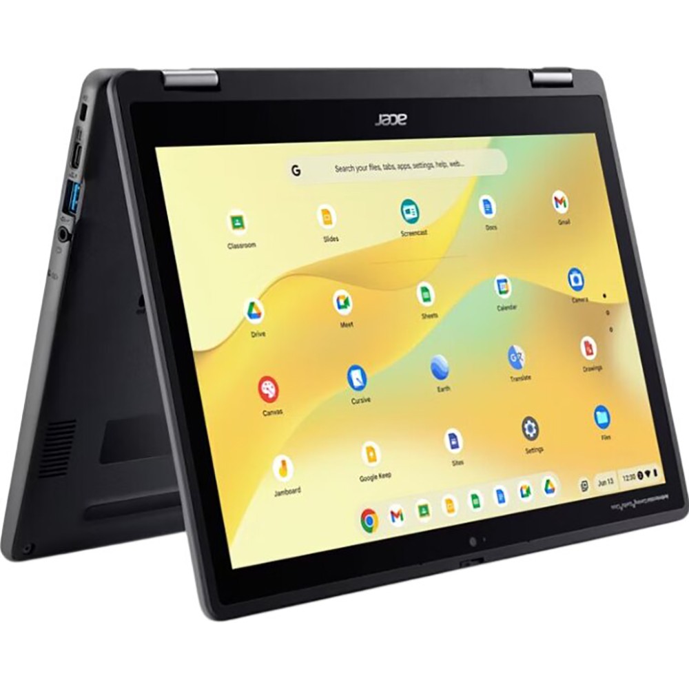Acer R857T-C2Q8 – 12.2″ Spin 512 Multi-touch Chromebook in Black – NX.JCPAA.001