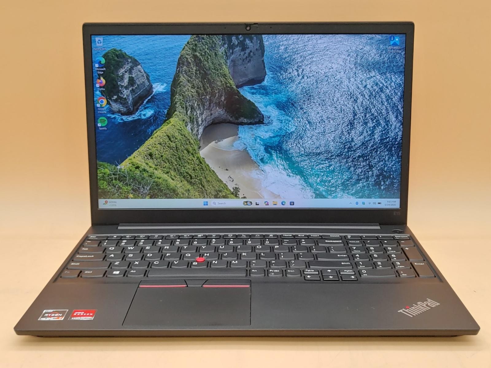 Lenovo ThinkPad E15 Gen 2 15.6″ AMD Ryzen 7 4700U 16GB 512GB Win11Pro *NO A/C*