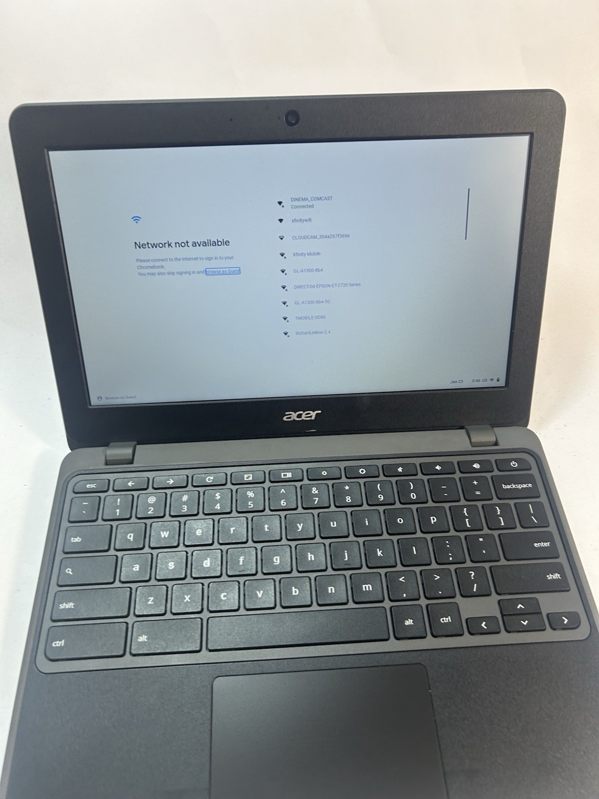 Acer Chromebook 311 C722 11.6″ MediaTek } 4GB RAM 32GB OS AA TESTED OK