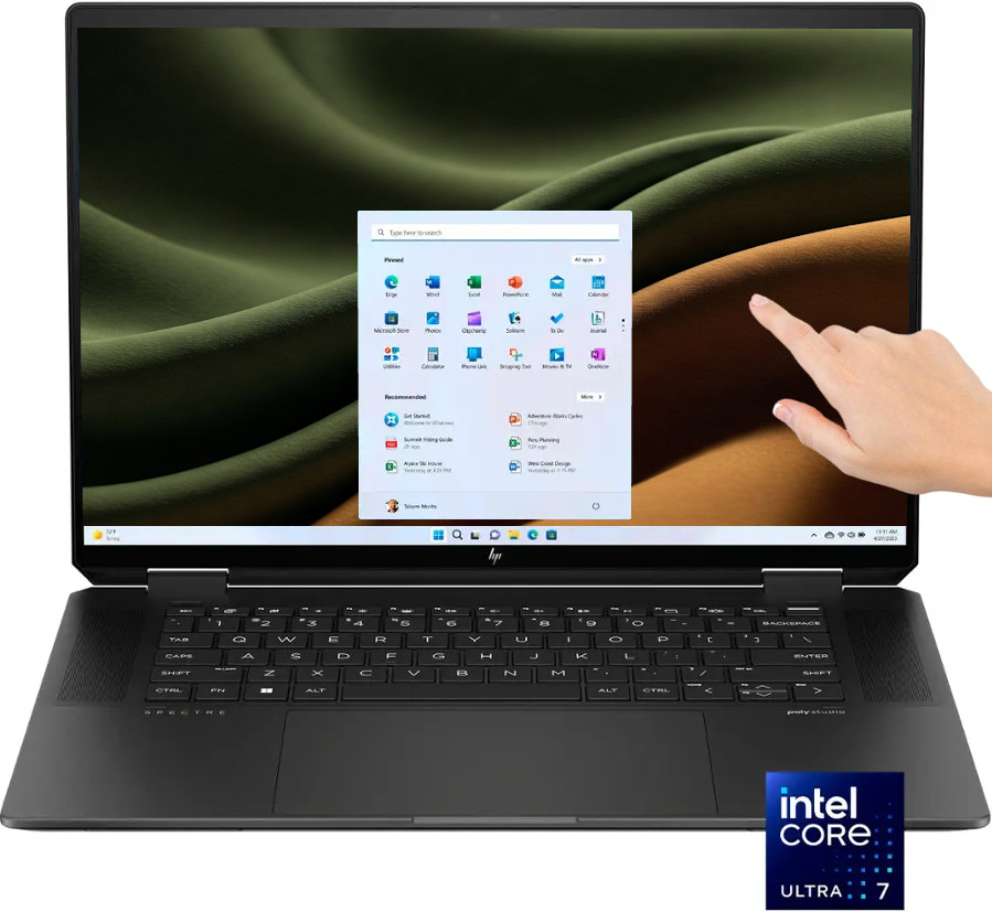 HP Spectre X360 16.0″ 2-in-1 Touch Intel Ultra 7-155H 16GB 1TB SSD Windows 11