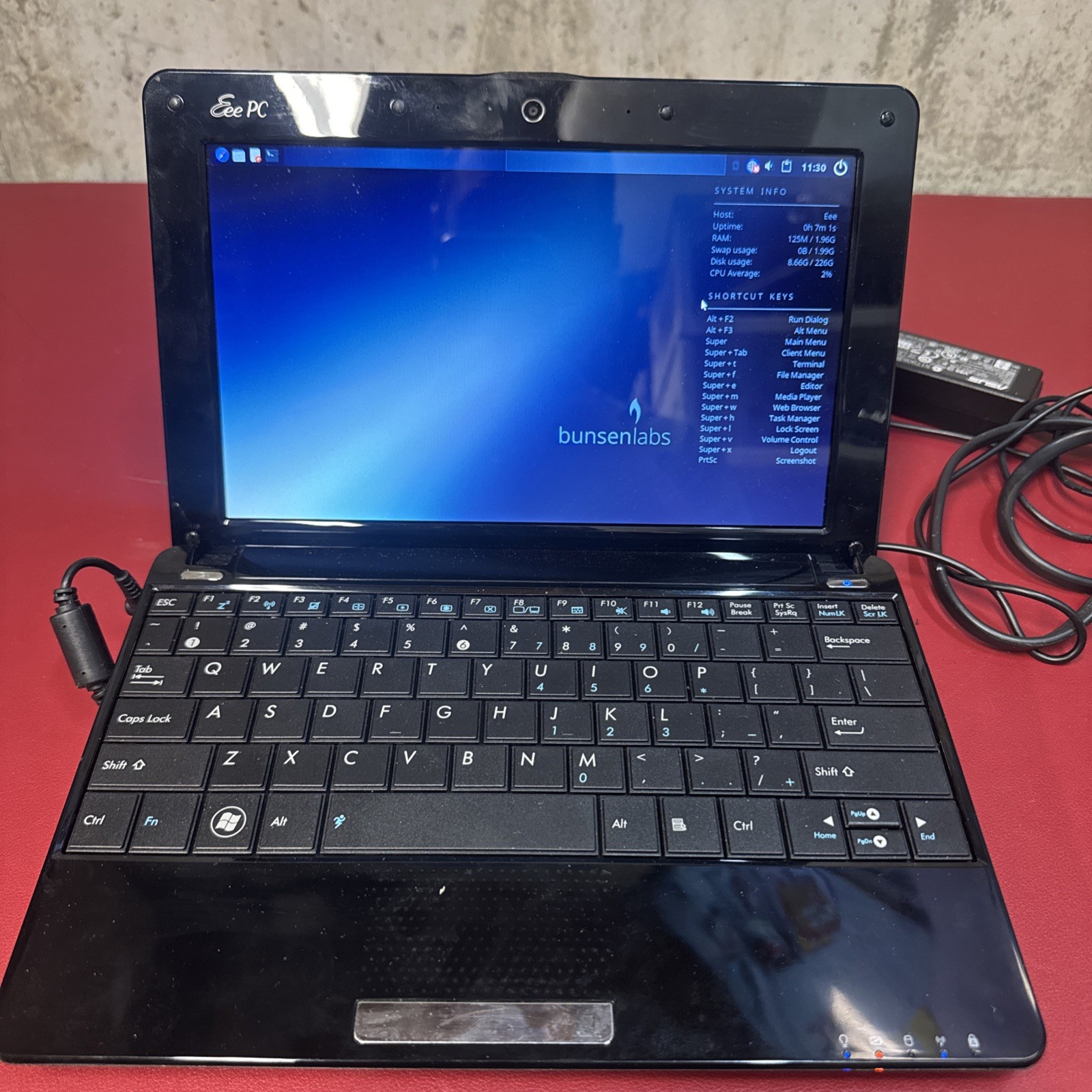 ASUS Eee PC 1005HA 10.1” Netbook Intel Atom N280 1GB RAM 250GB HDD