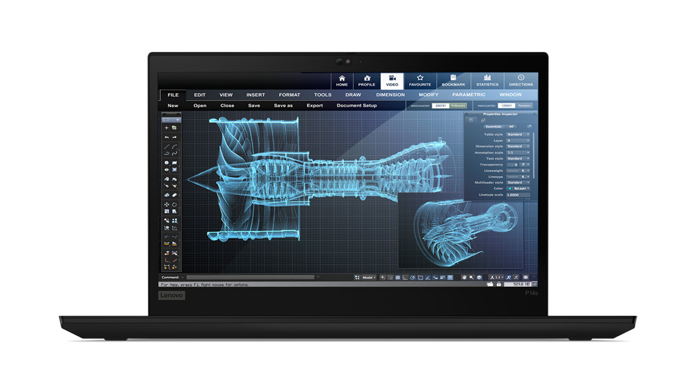 Lenovo ThinkPad P14s G2 20VX002GUS 14″ FHD Notebook – i7 – 8GB RAM – 256GB SSD