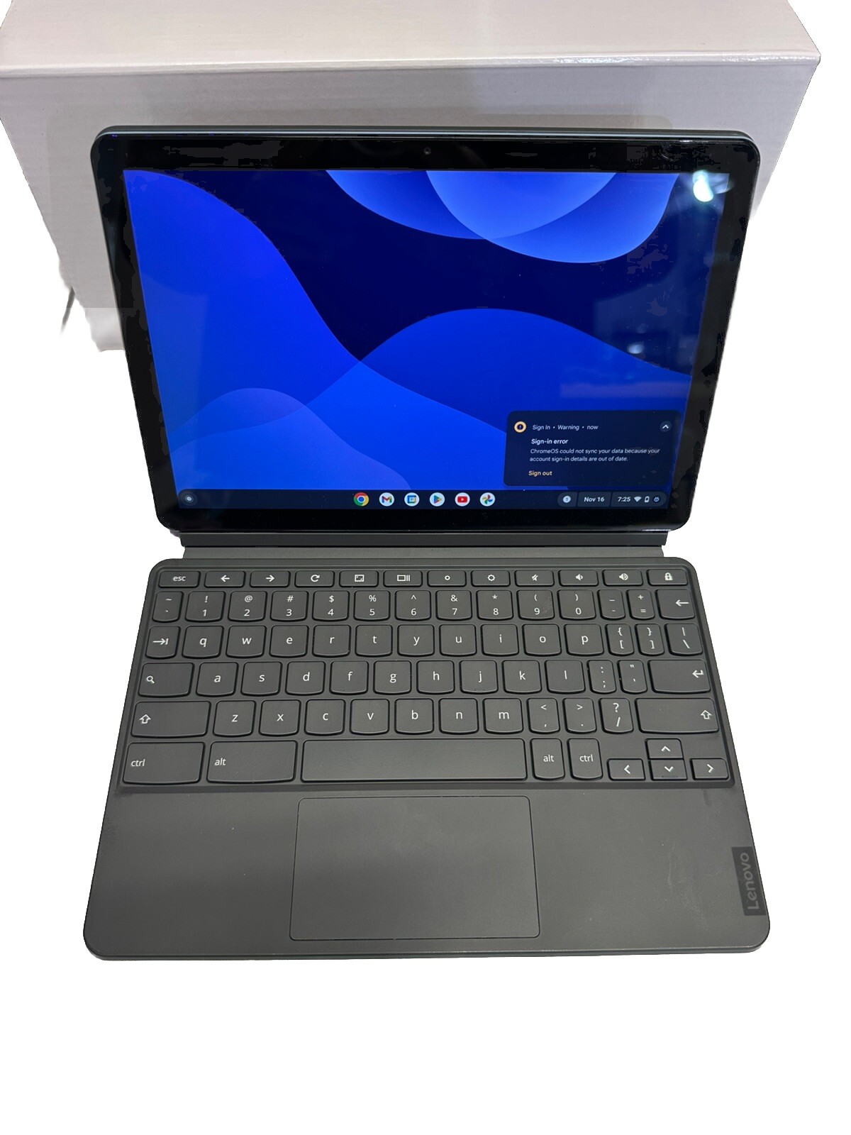Lenovo Ideapad CT-X636F 10.1″ (128GB,MediaTek 2.00GHz,4GB) Chromebook