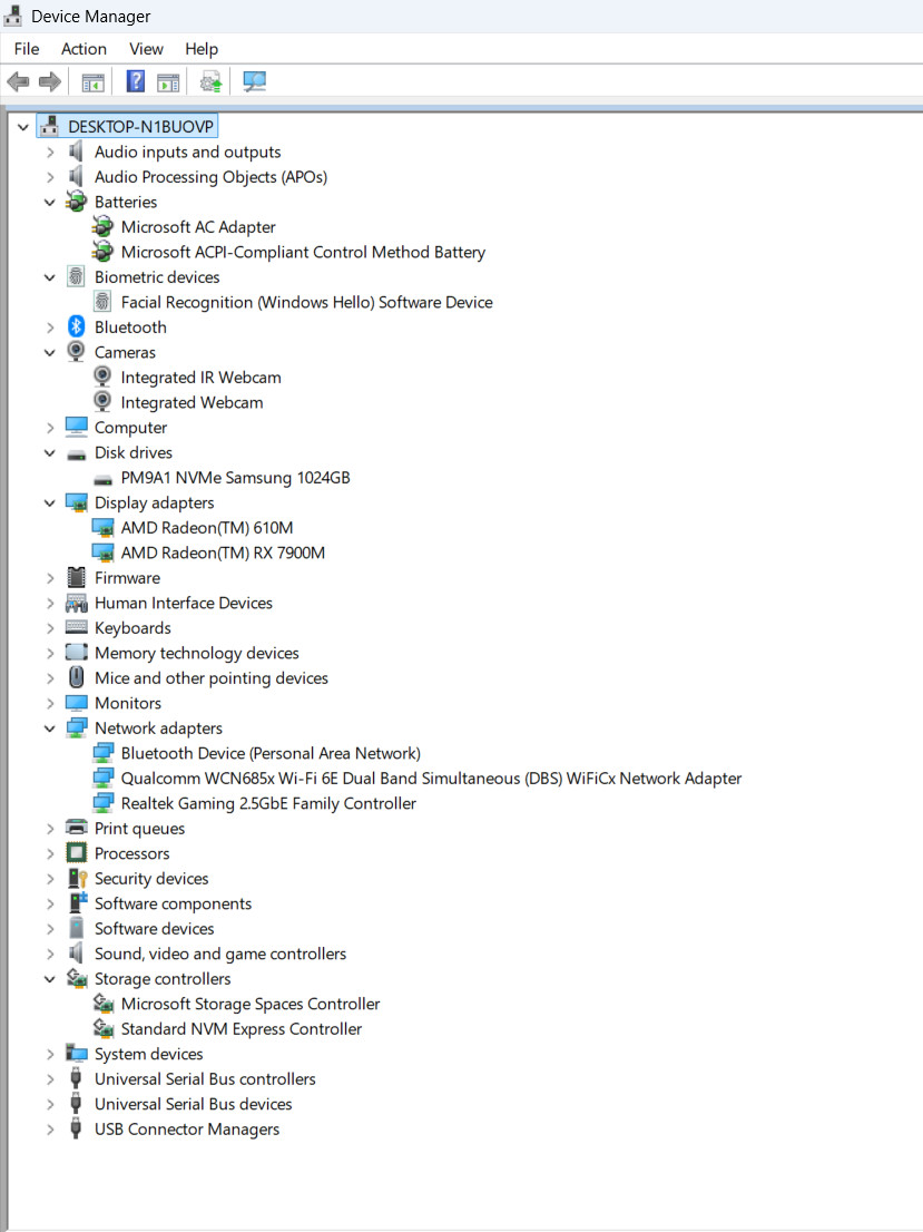 Alienware m18 R1 AMD 18″ FHD+ 480hz AMD Ryzen 9 7945HX 32GB 1TB RX 7900M 16GB
