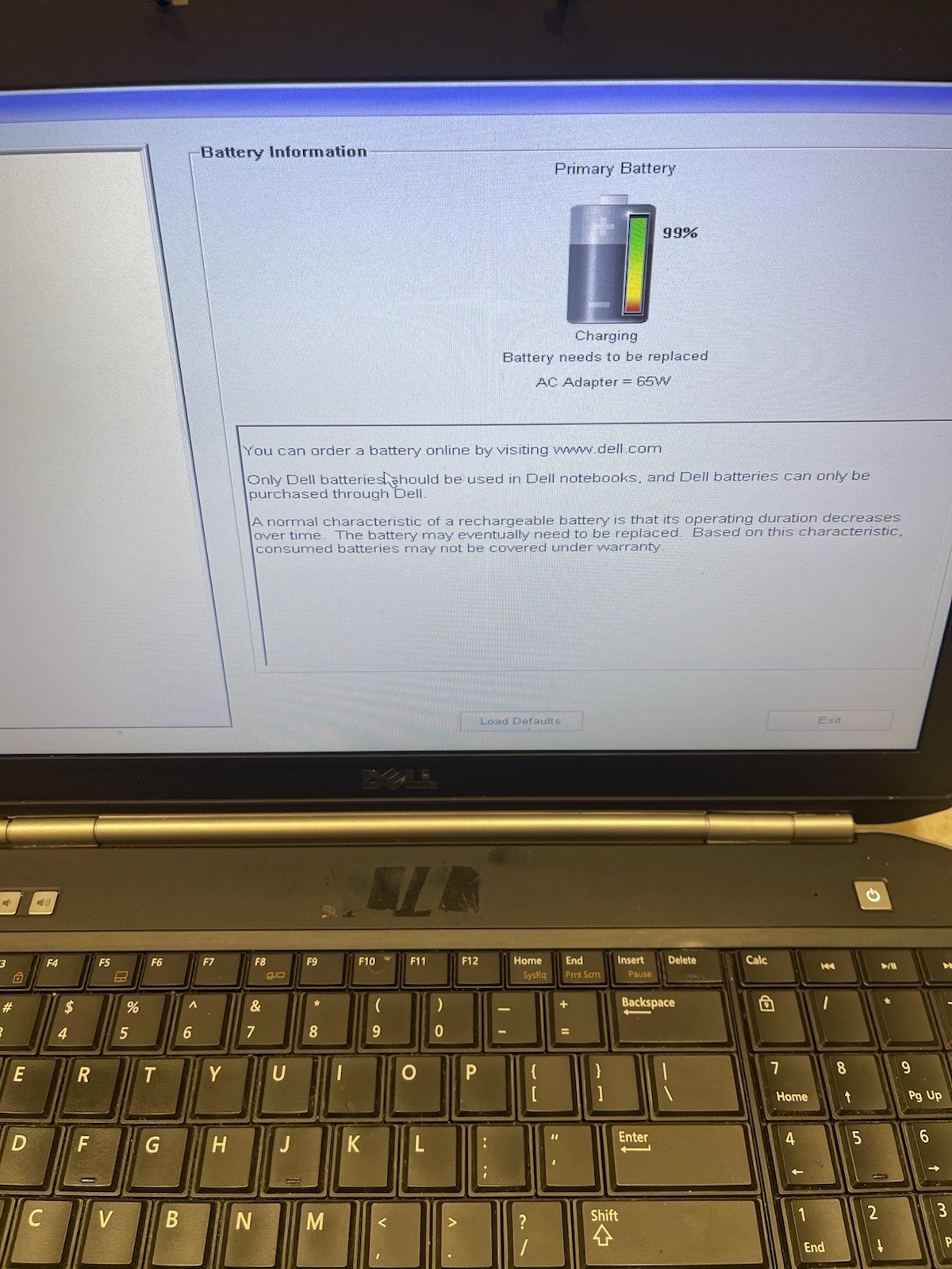 Dell Latitude E5520 i3-2350M CPU@2.30GHz No RAM No HDD/SSD NoOS Tested To Bios