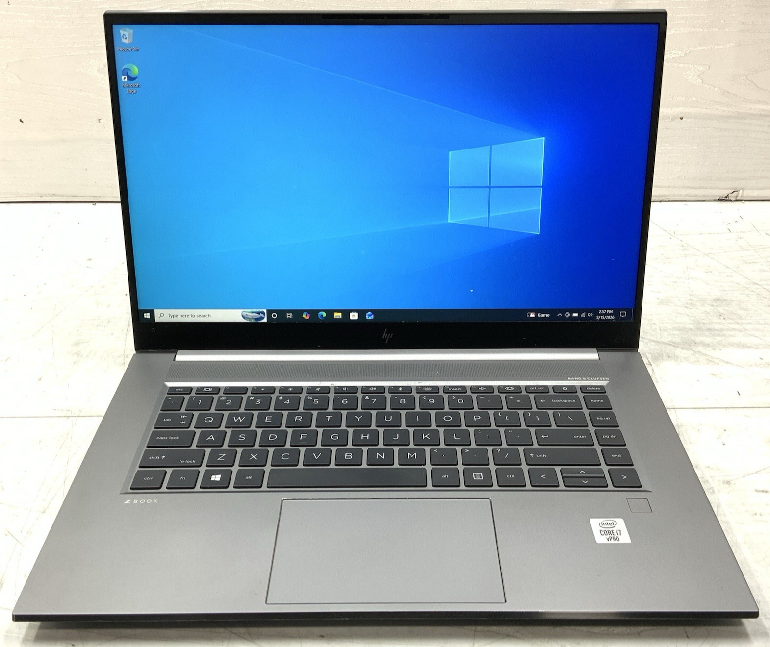 HP ZBook Studio G7 | Intel i7-10850H 512GB NVMe 32GB DDR4 Quadro T2000 W10P